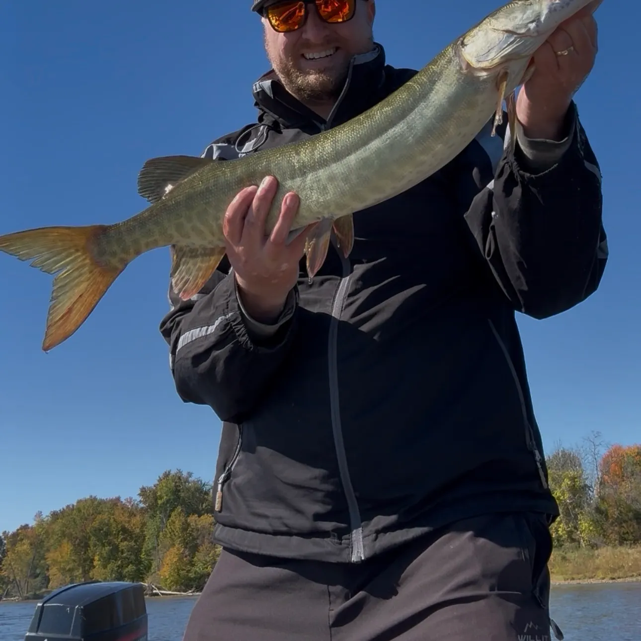 Muskie caught on Fishbrain