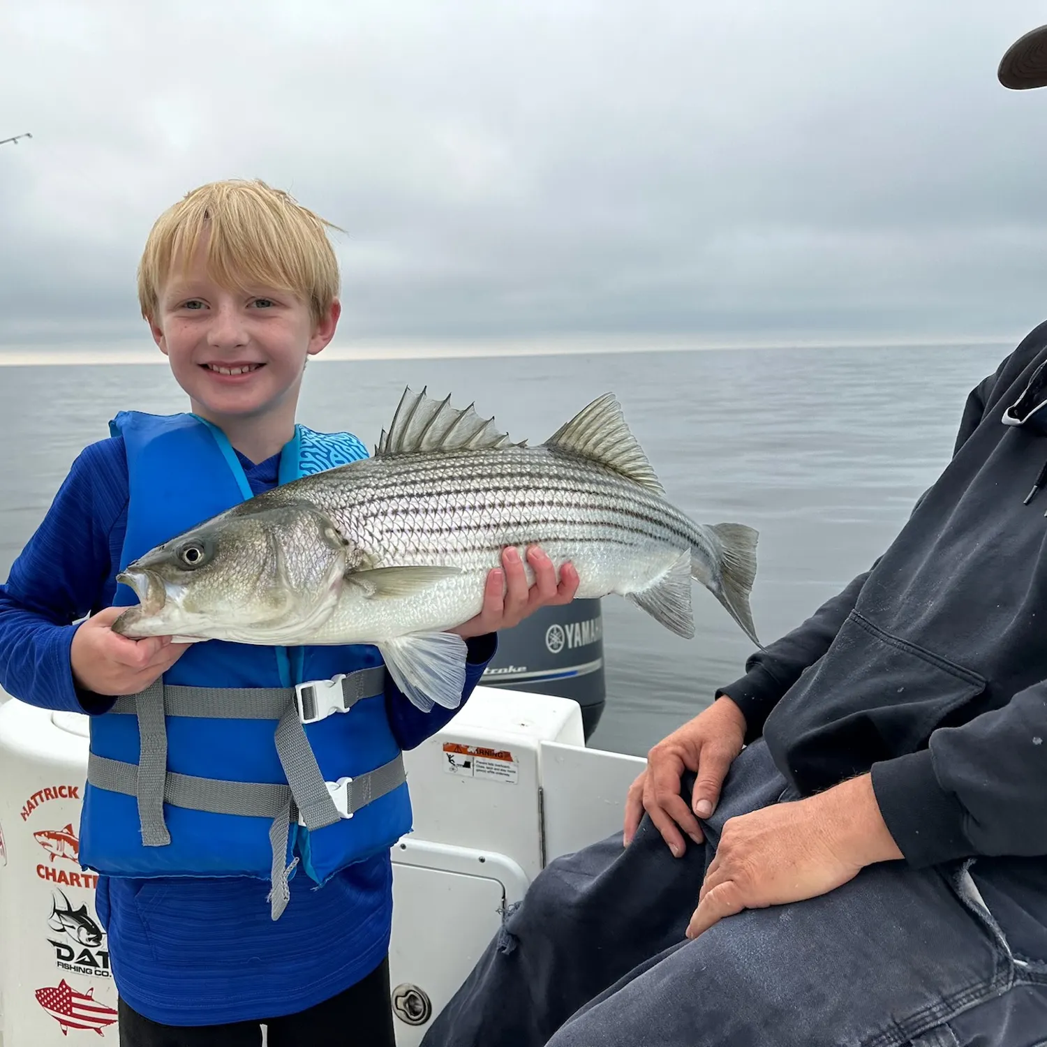 Striped bass caught on Fishbrain
