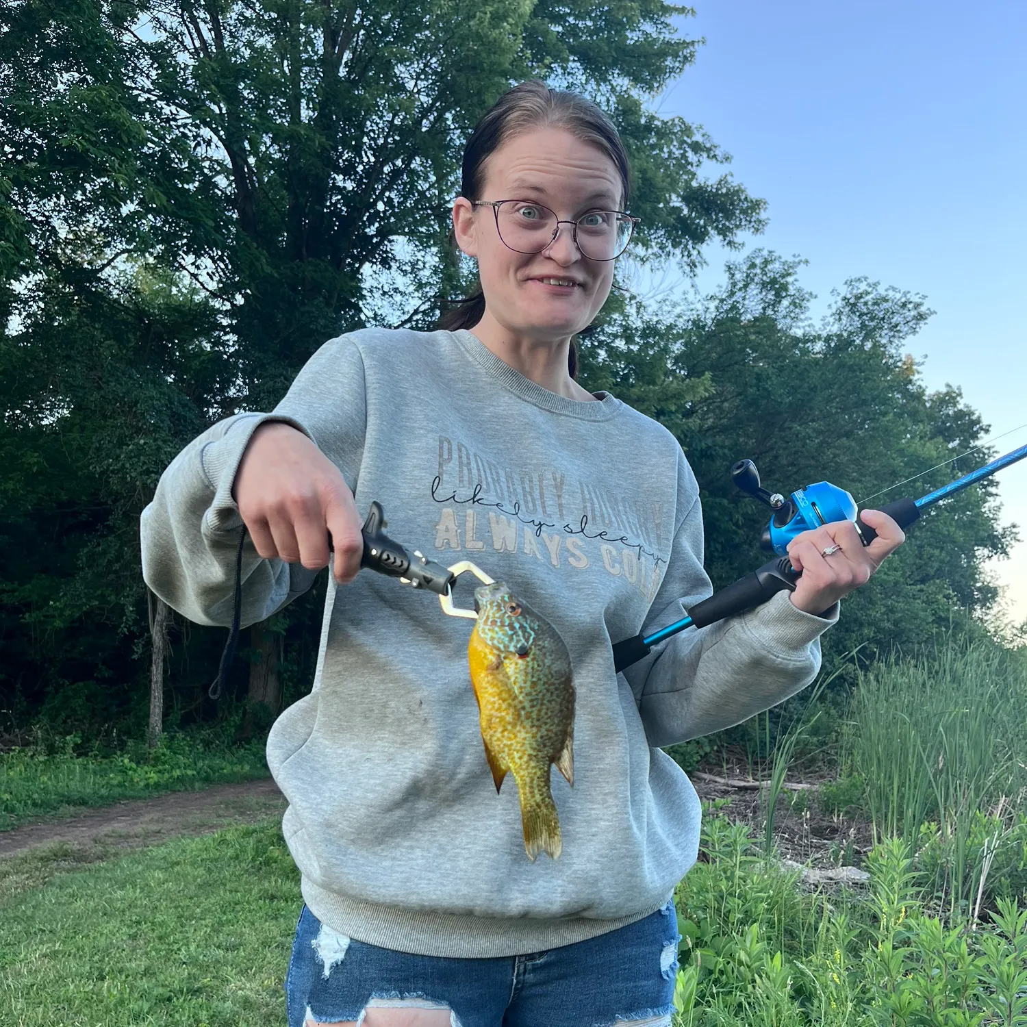 recently logged catches