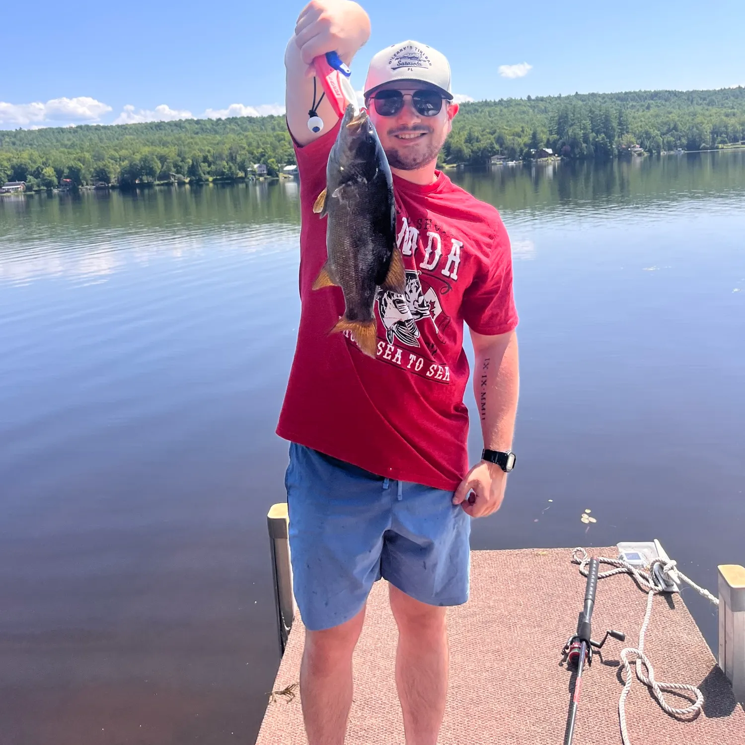 recently logged catches