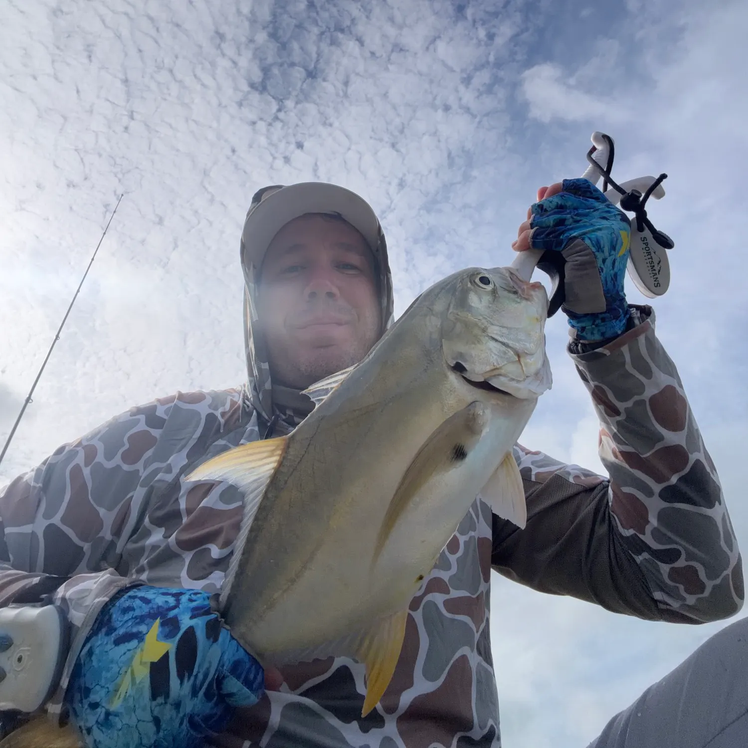 Crevalle jack caught on Fishbrain