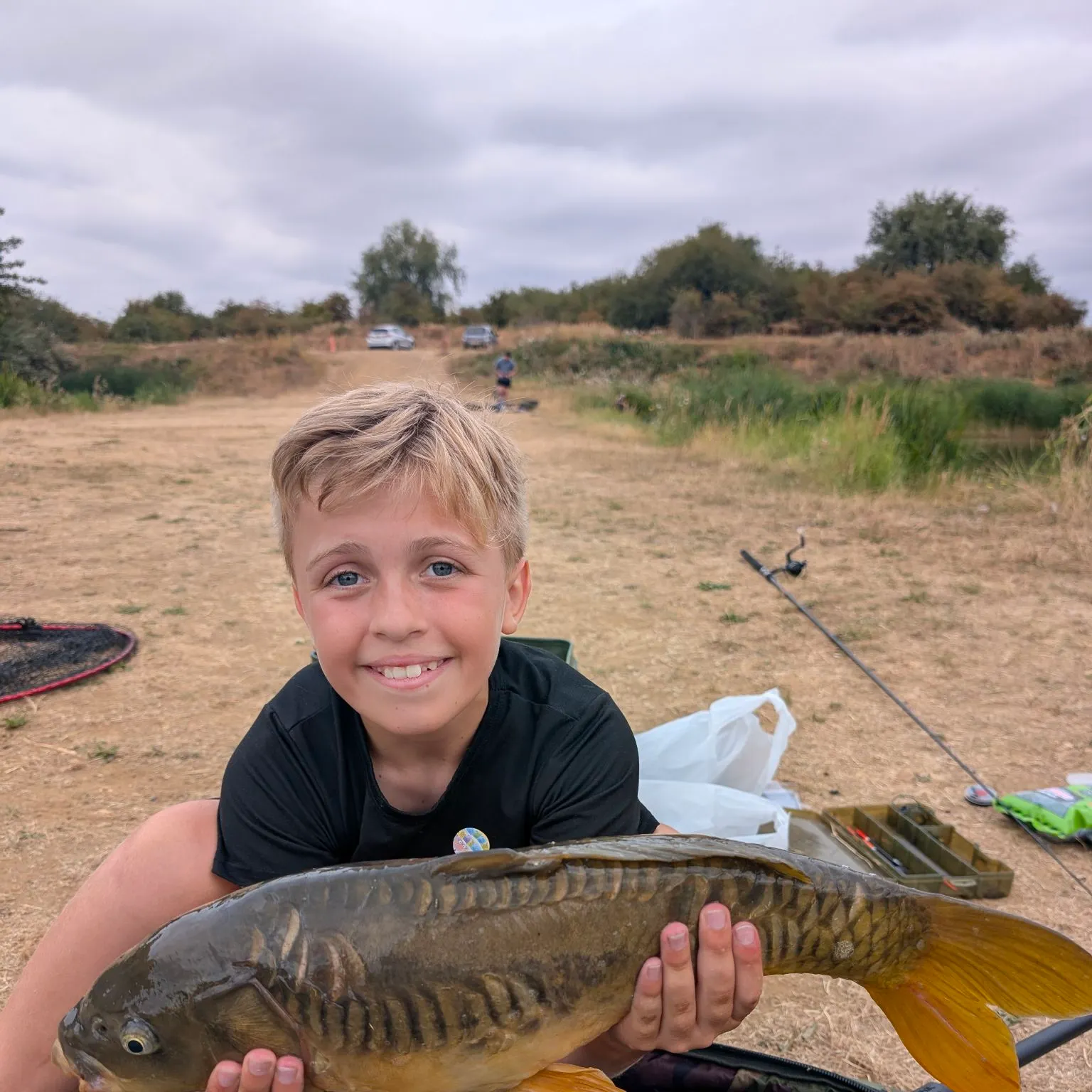 Mirror carp caught on Fishbrain