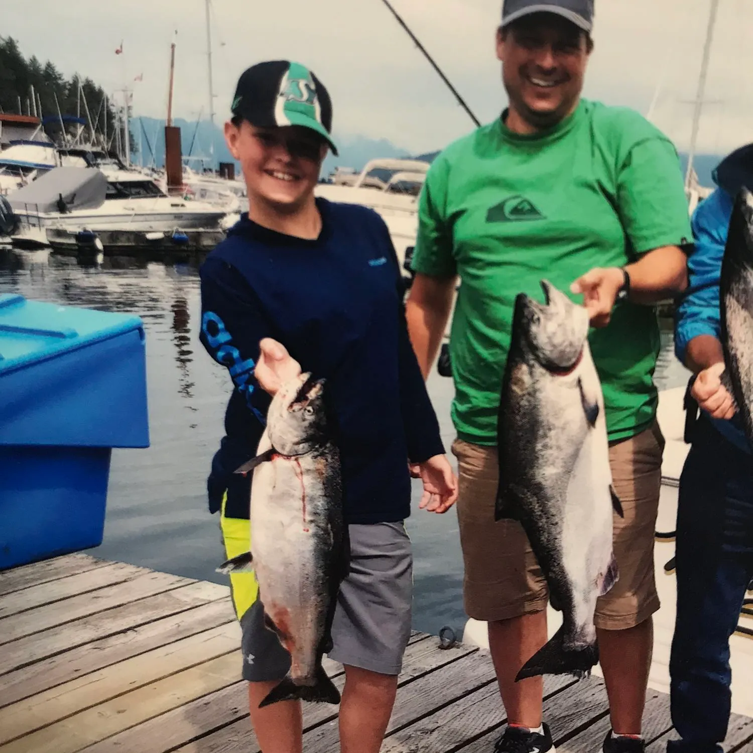 Chinook salmon caught on Fishbrain
