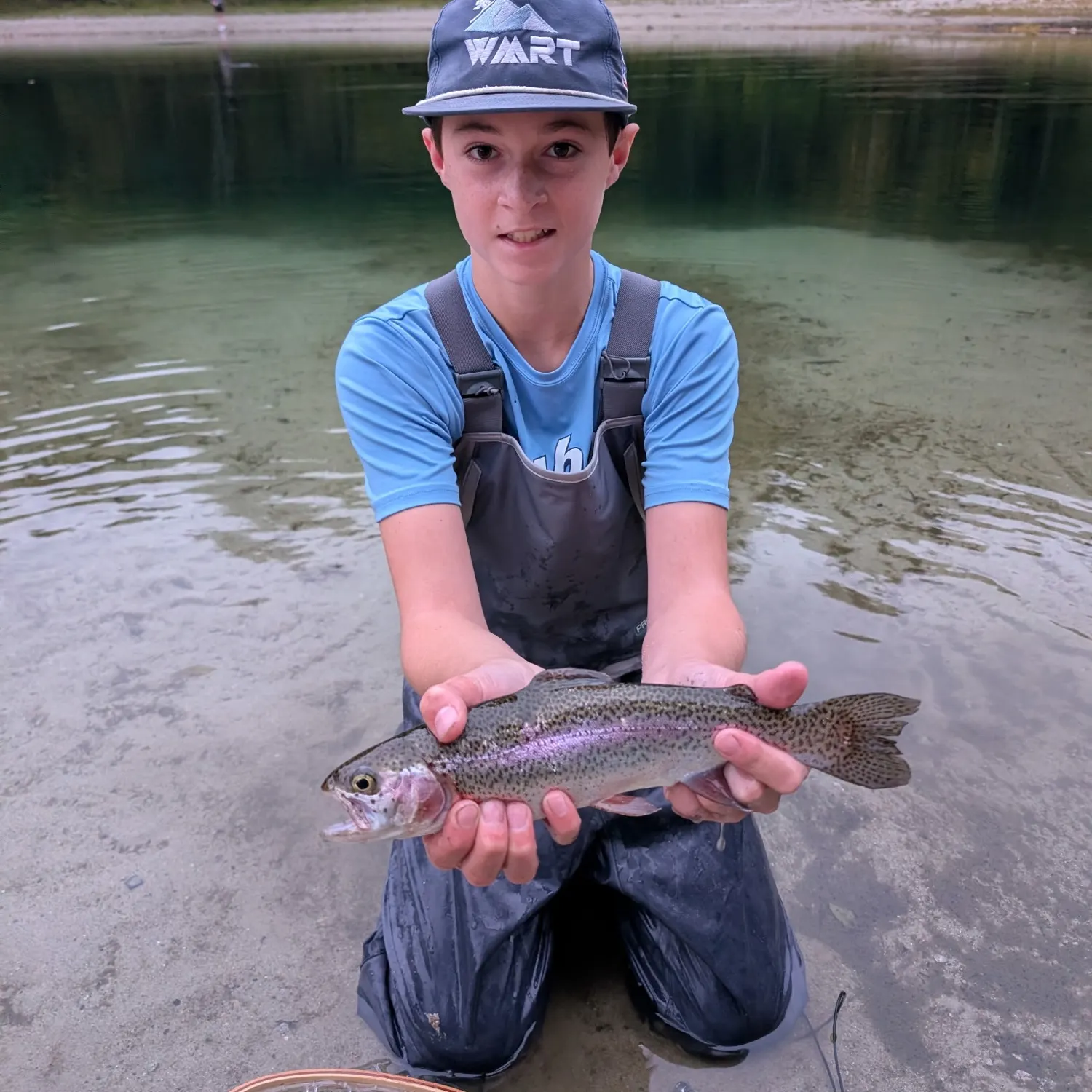 Rainbow trout caught on Fishbrain