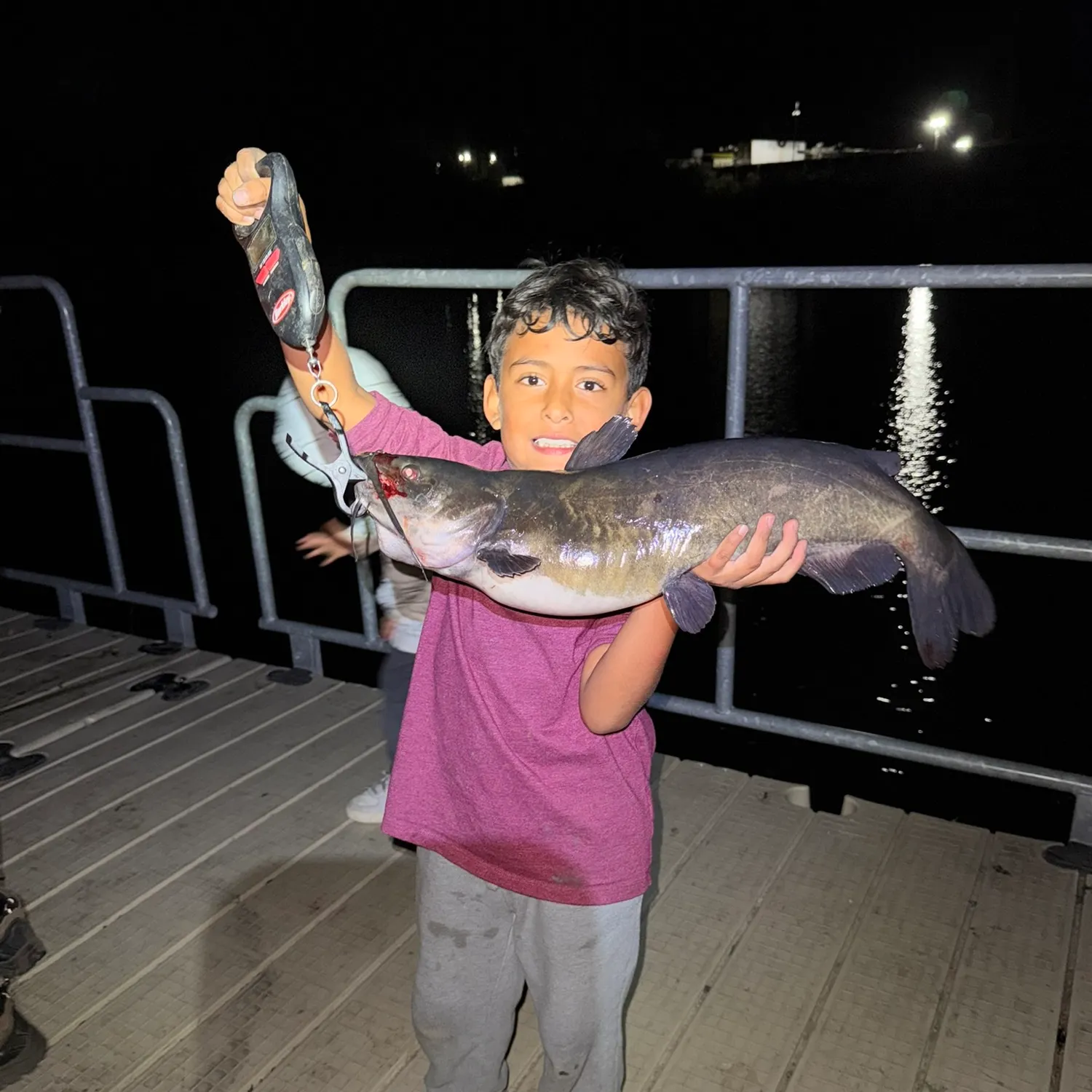 Channel catfish caught on Fishbrain
