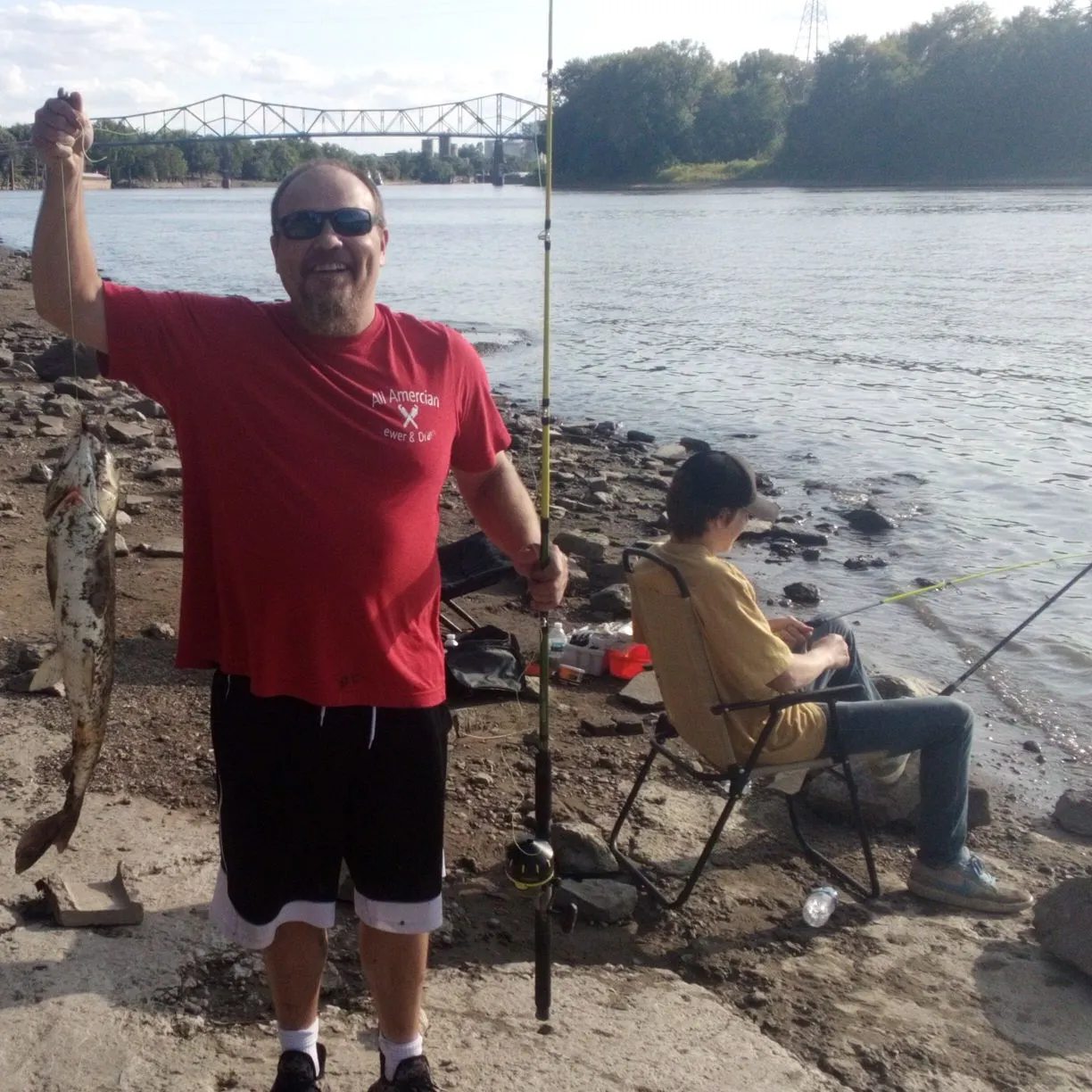 The most recent Pallid sturgeon catches on Fishbrain