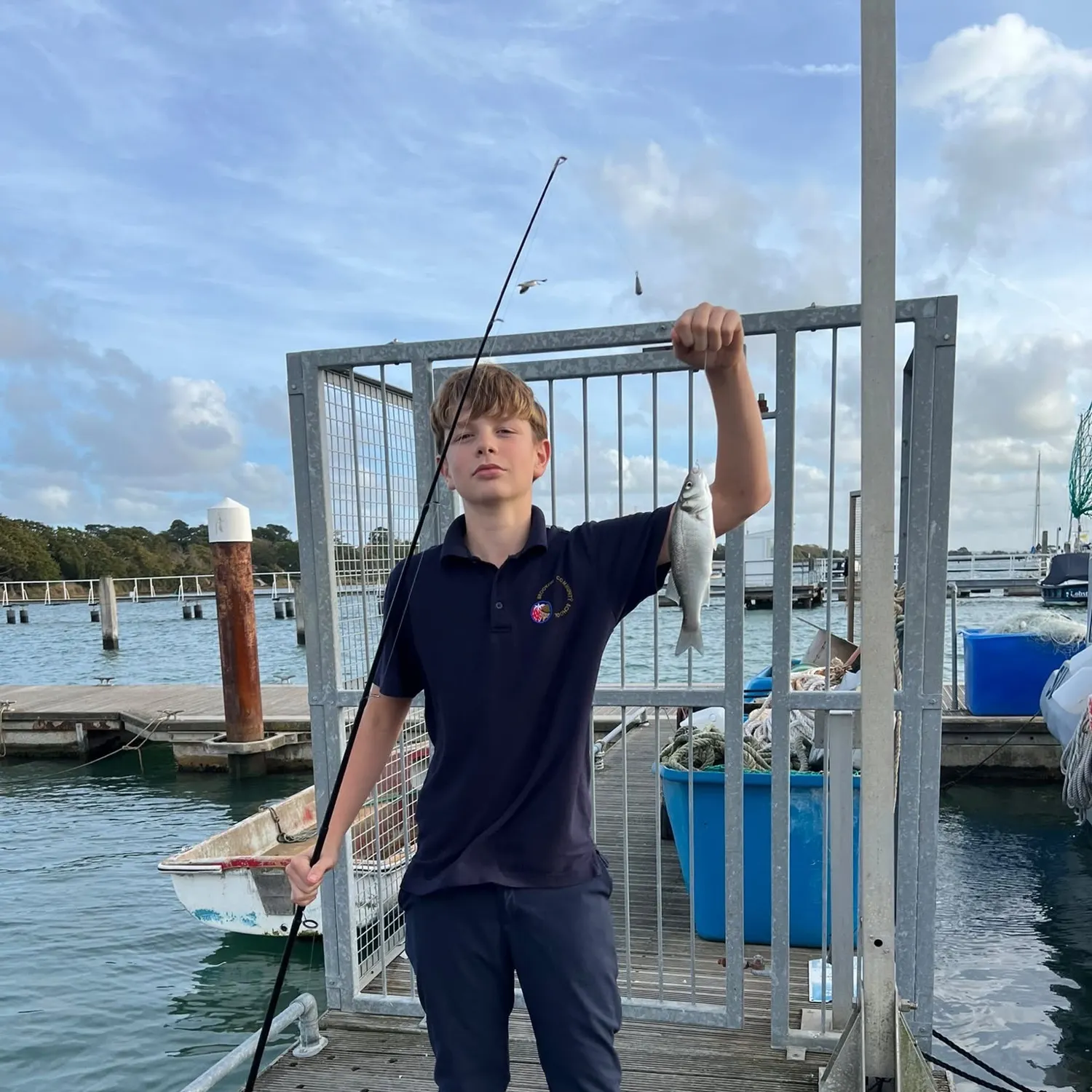 European seabass caught on Fishbrain