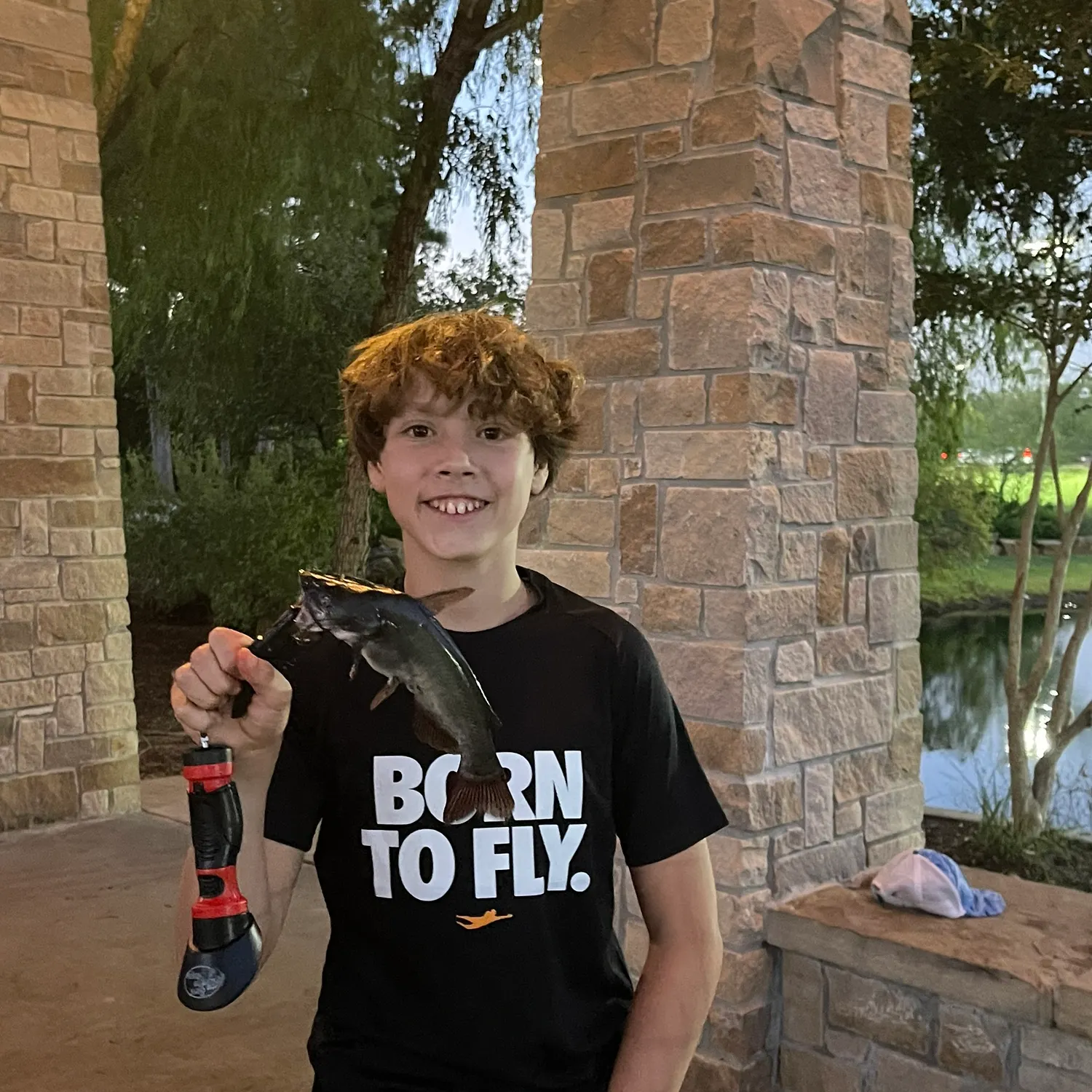 Black bullhead caught on Fishbrain
