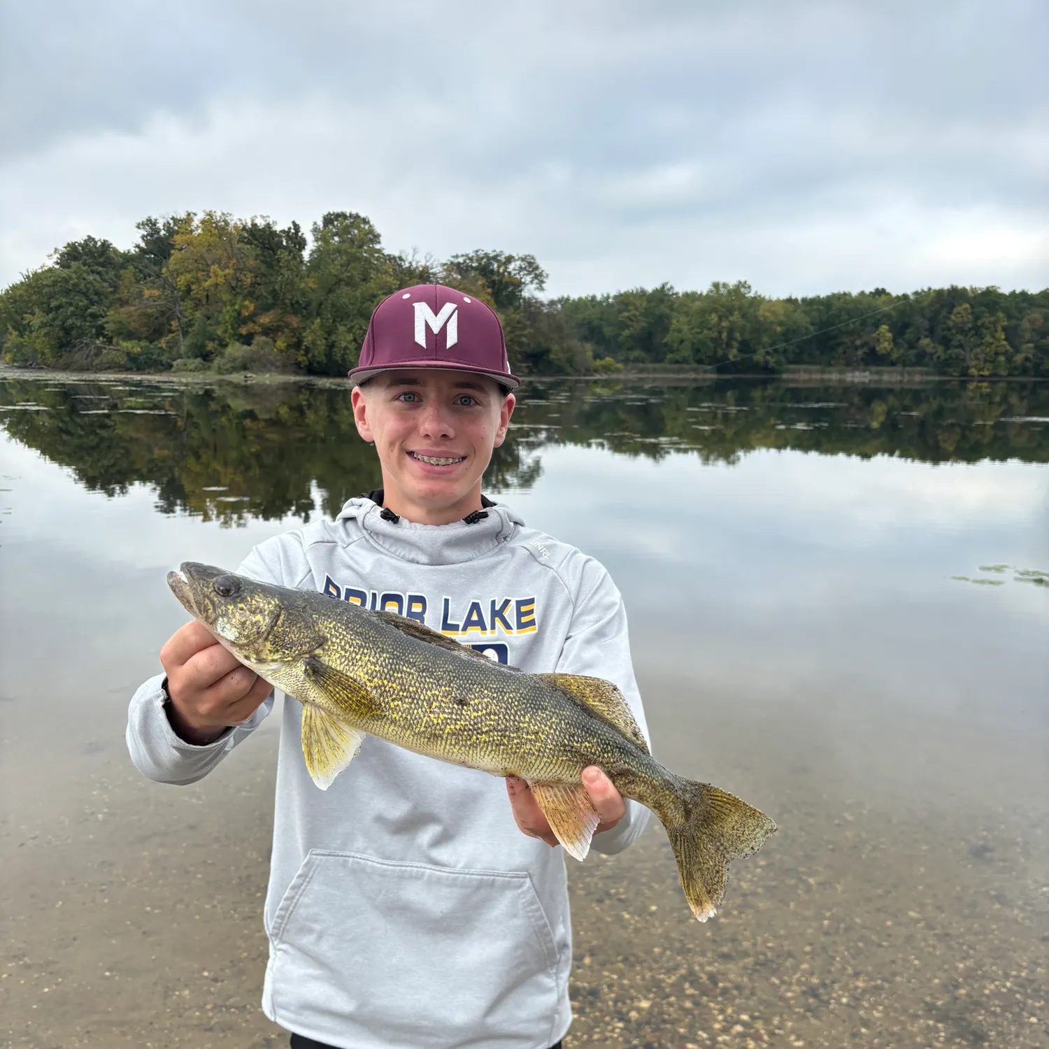Walleye caught on Fishbrain