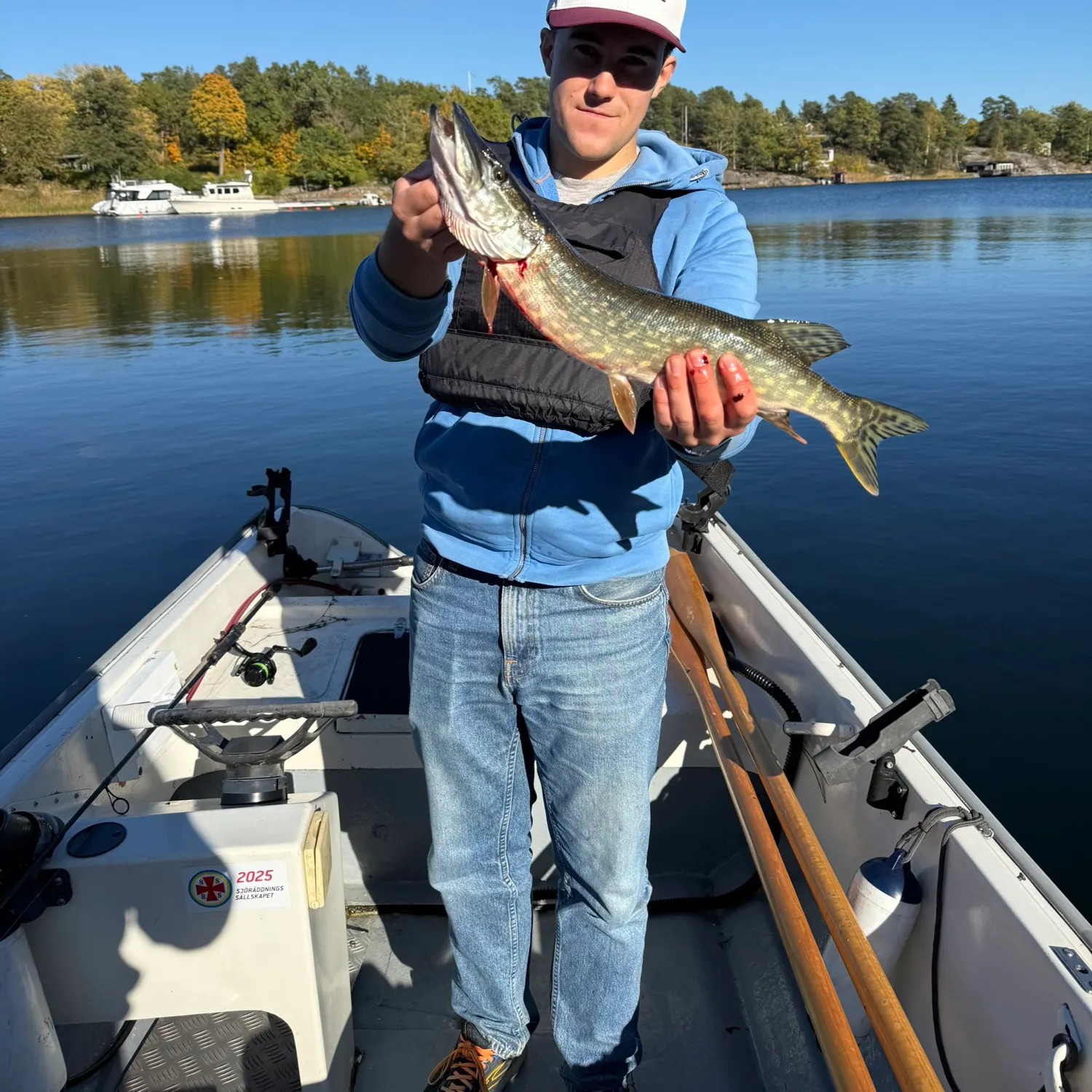 Northern pike caught on Fishbrain