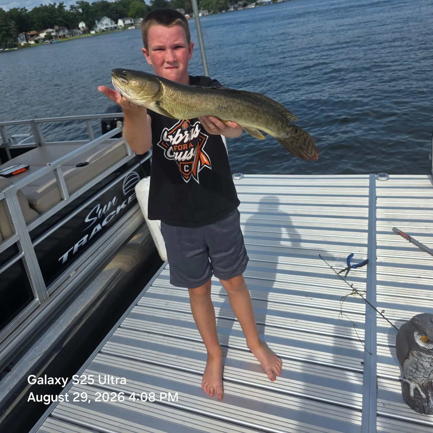 Eyetail bowfin caught on Fishbrain