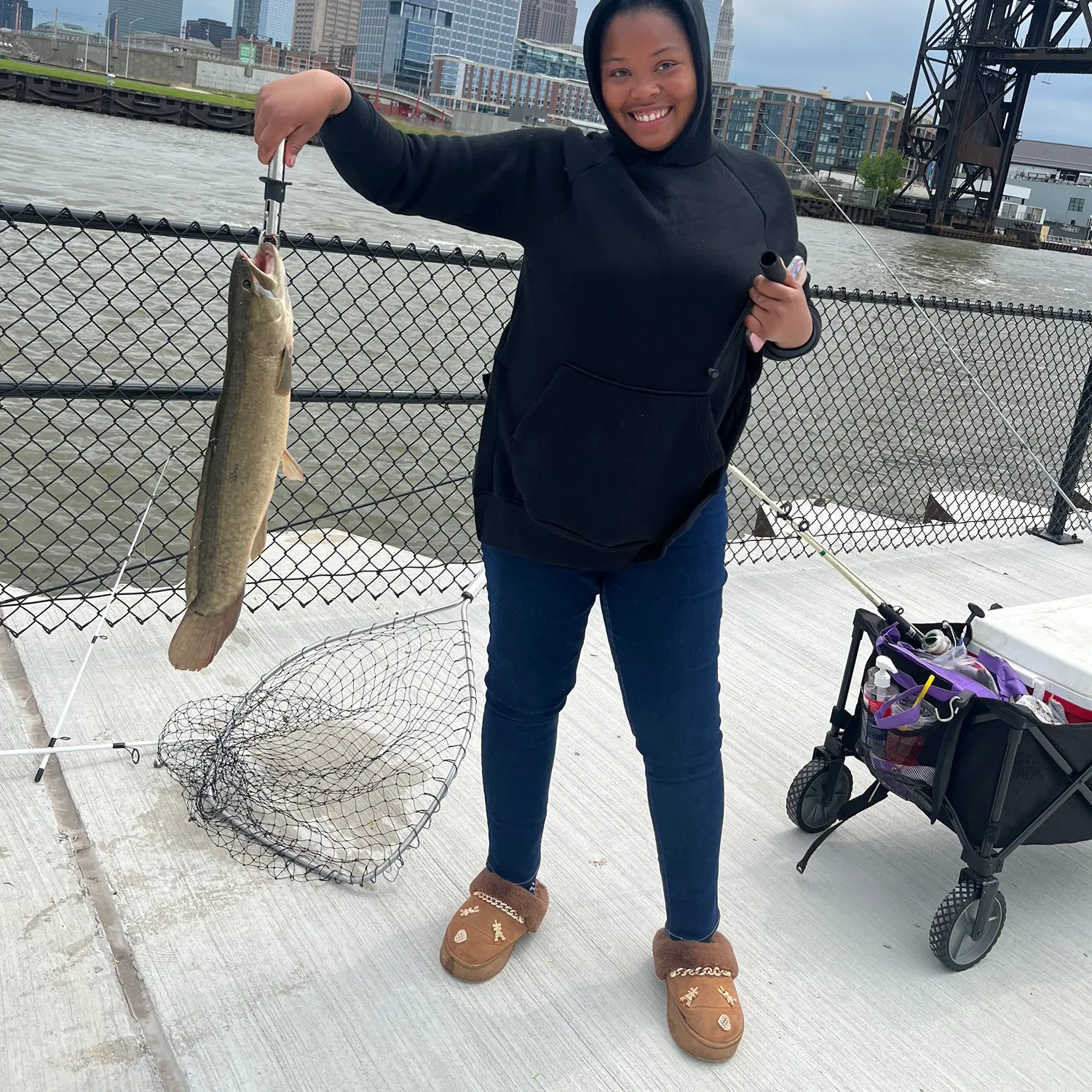 recently logged catches