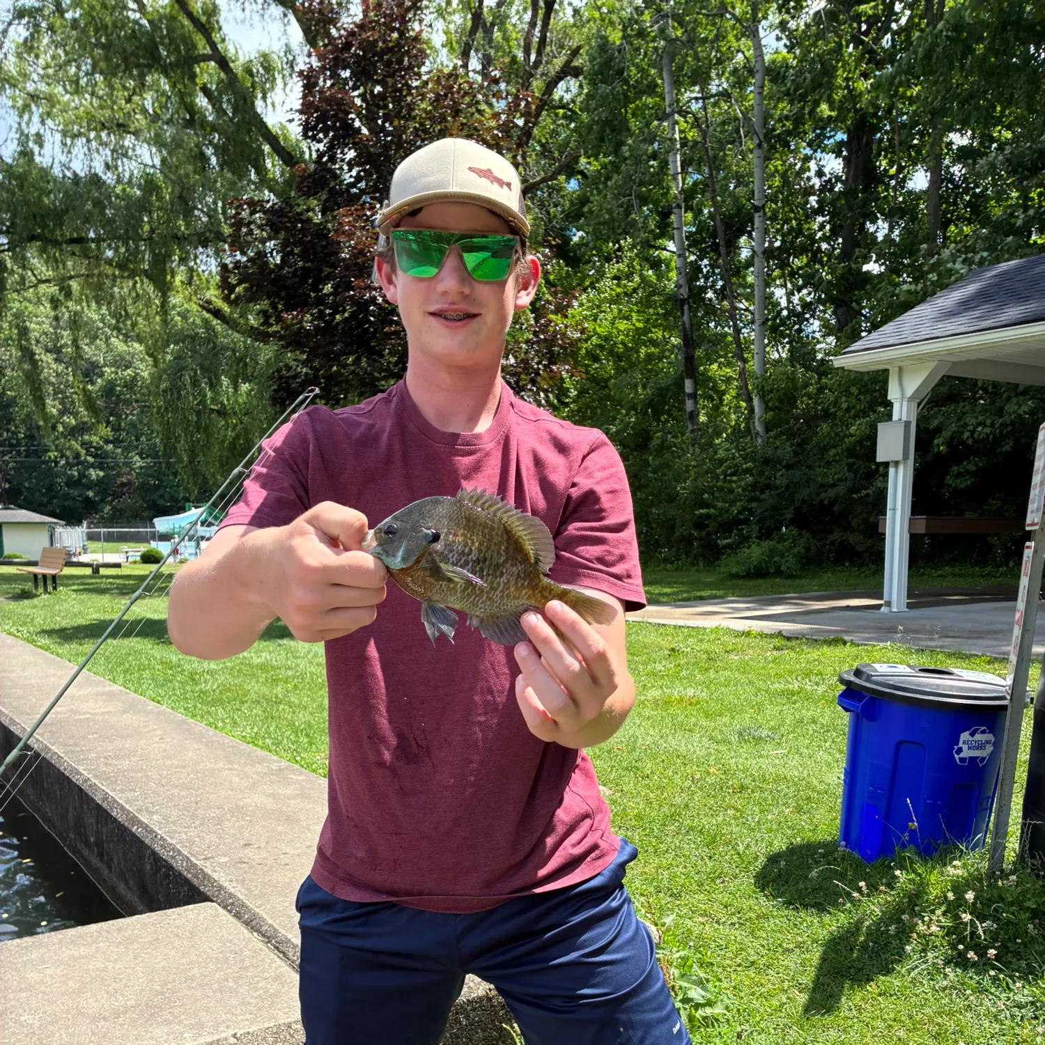 recently logged catches
