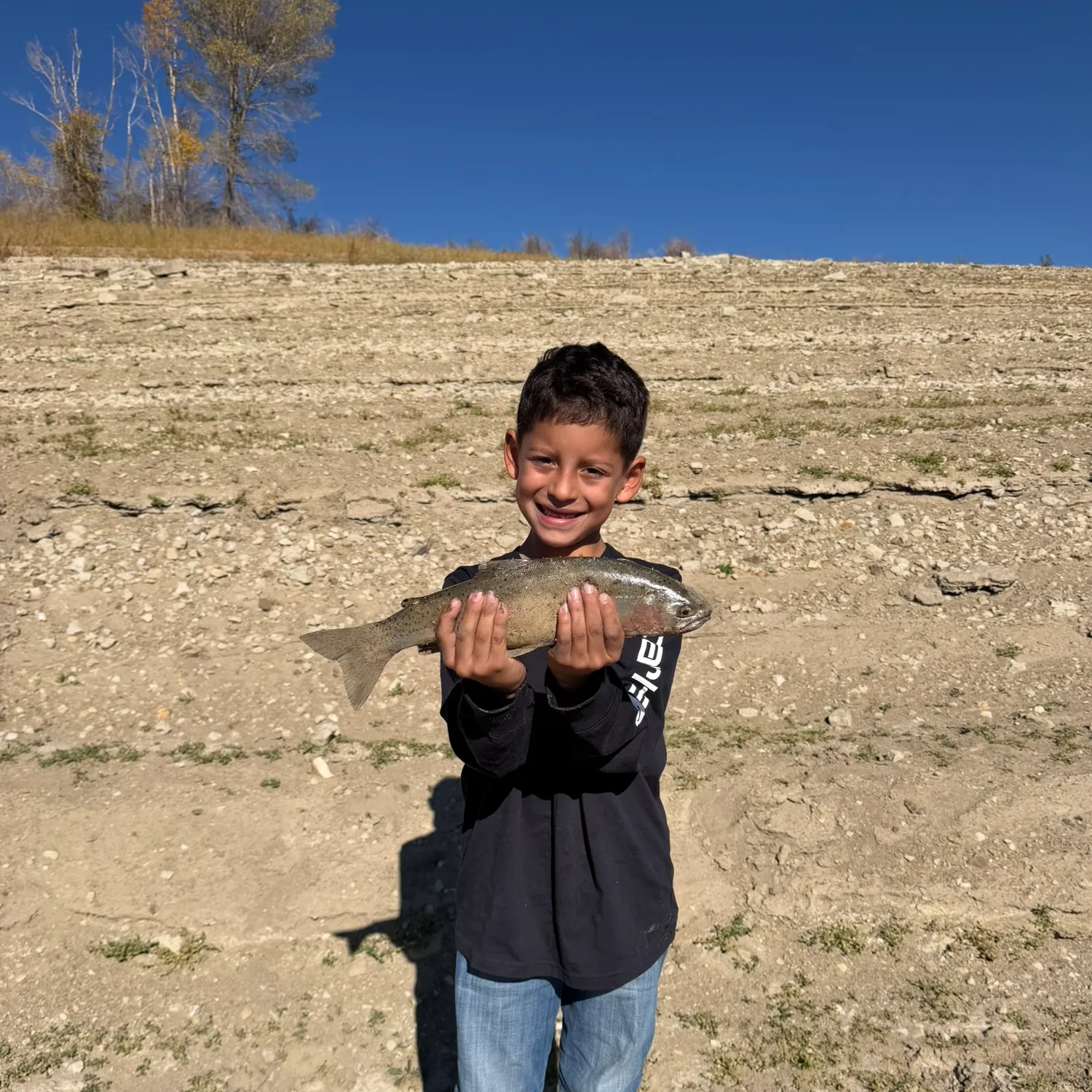 Rainbow trout caught on Fishbrain