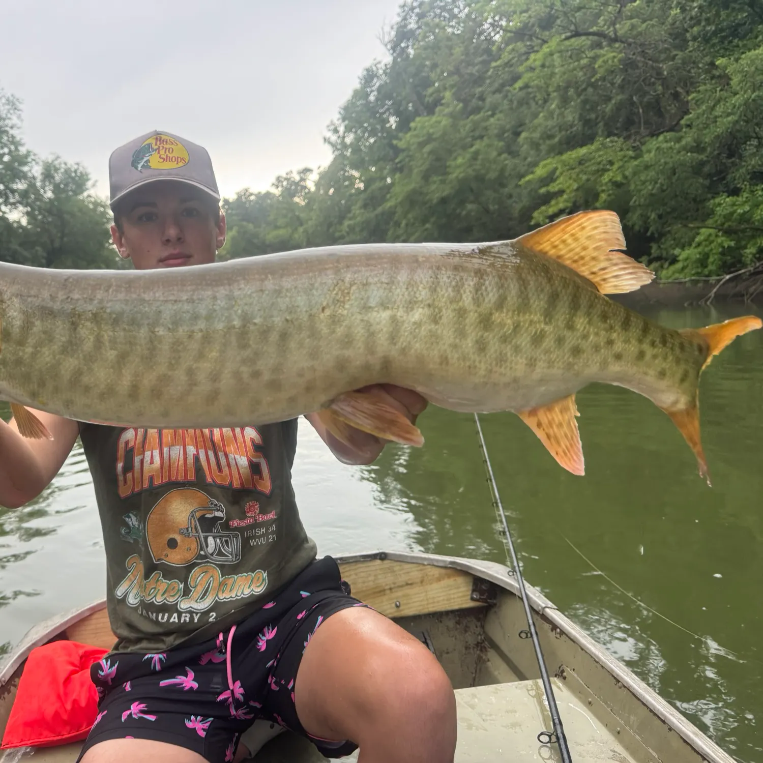 The most recent Muskellunge catches on Fishbrain