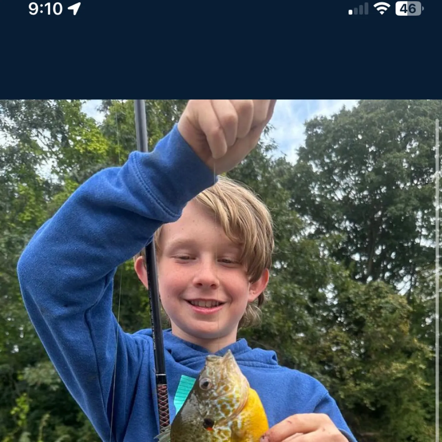 recently logged catches