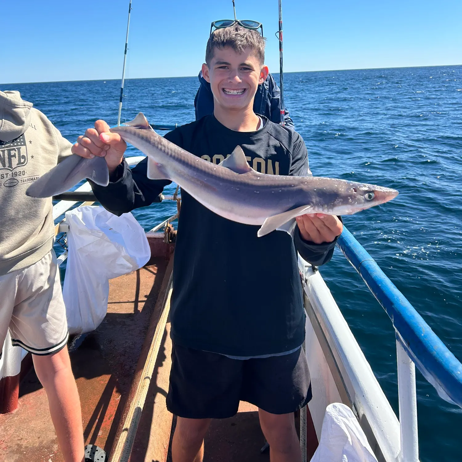 Piked dogfish caught on Fishbrain
