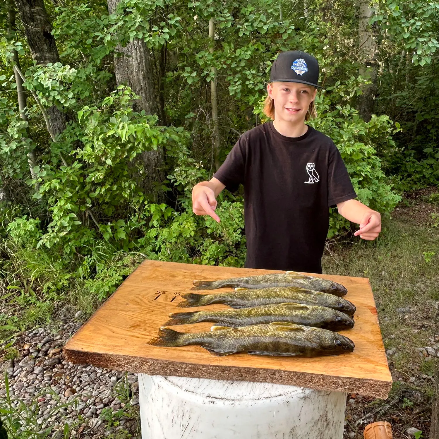 recently logged catches