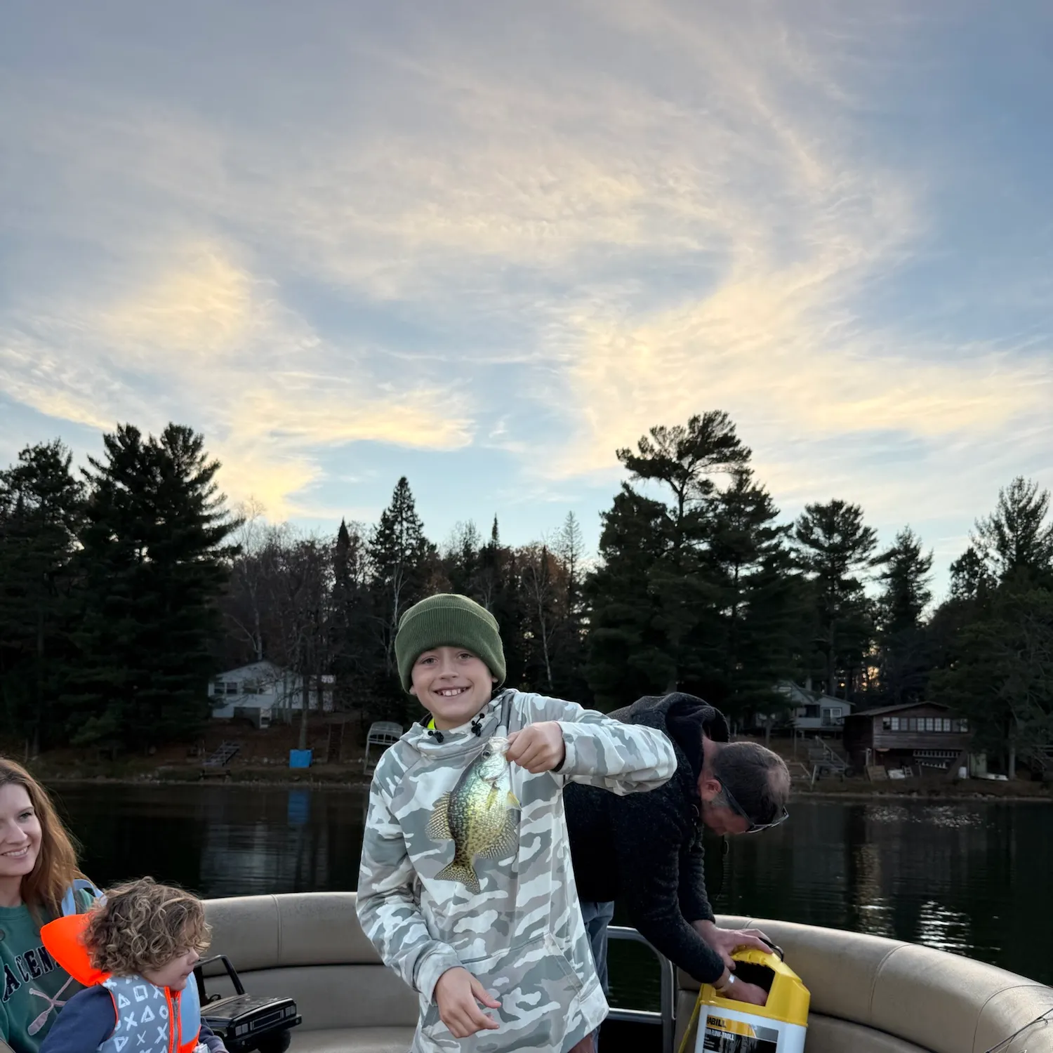 Black crappie caught on Fishbrain