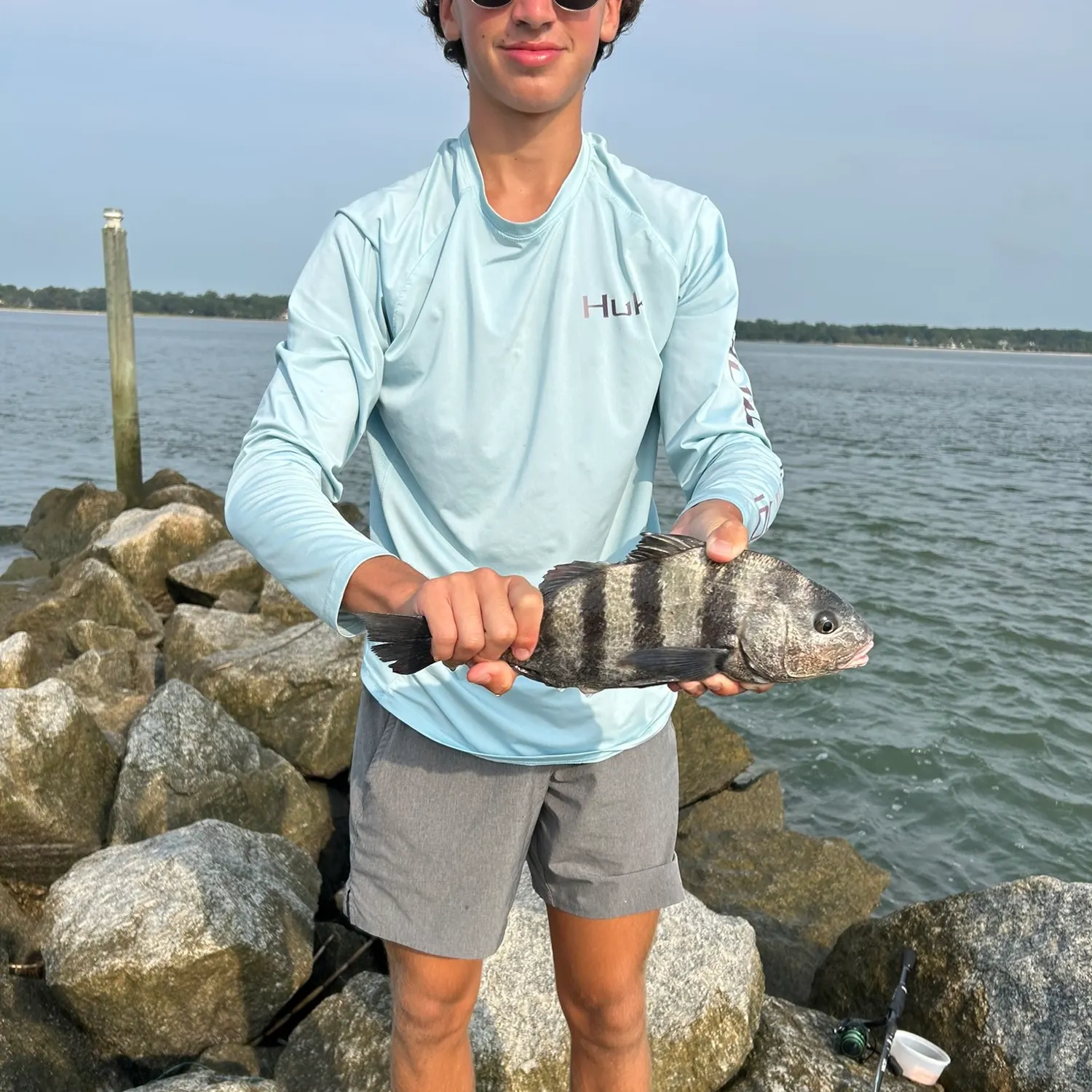 Black drum caught on Fishbrain