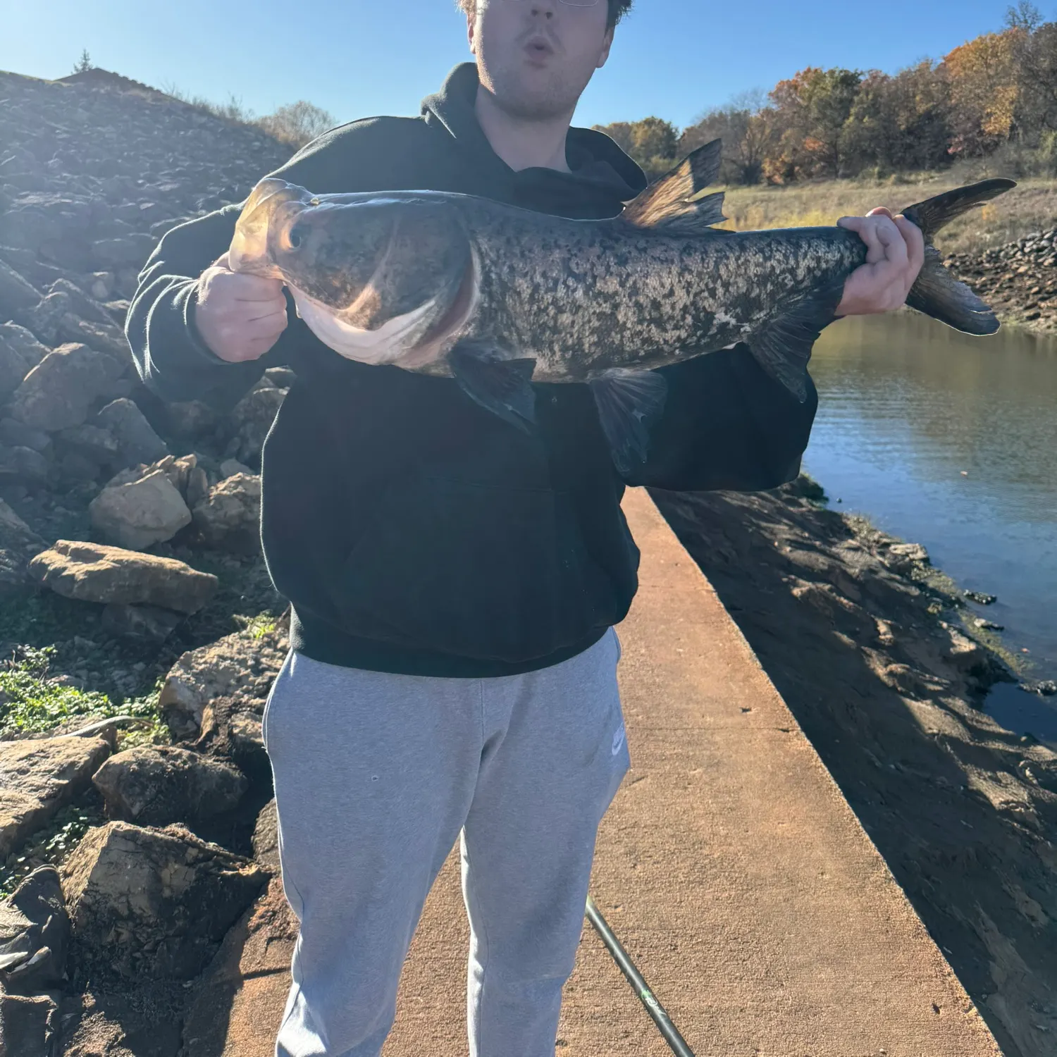 The most recent Bighead carp catches on Fishbrain