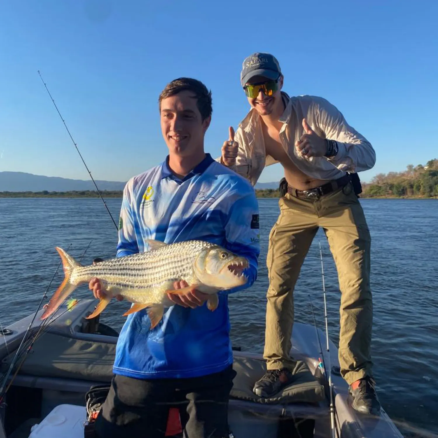 The most recent African tigerfish catches on Fishbrain