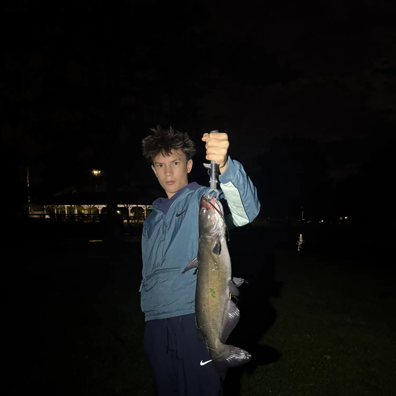 Channel catfish caught on Fishbrain