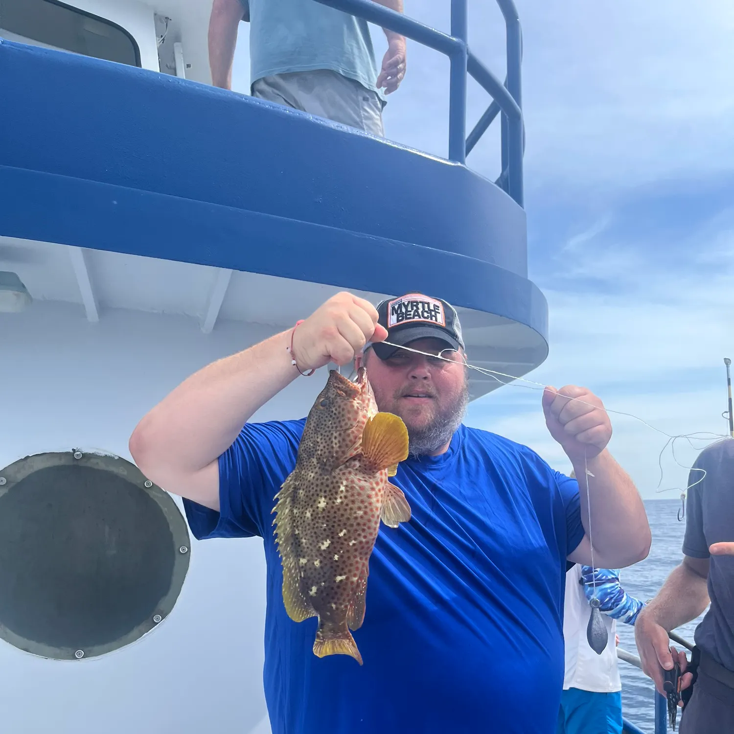 The most recent Areolate grouper catches on Fishbrain