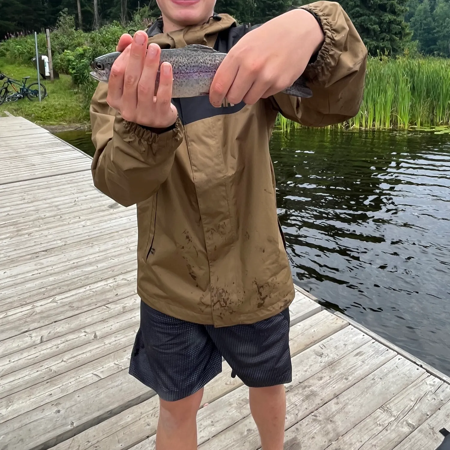 Rainbow trout caught on Fishbrain