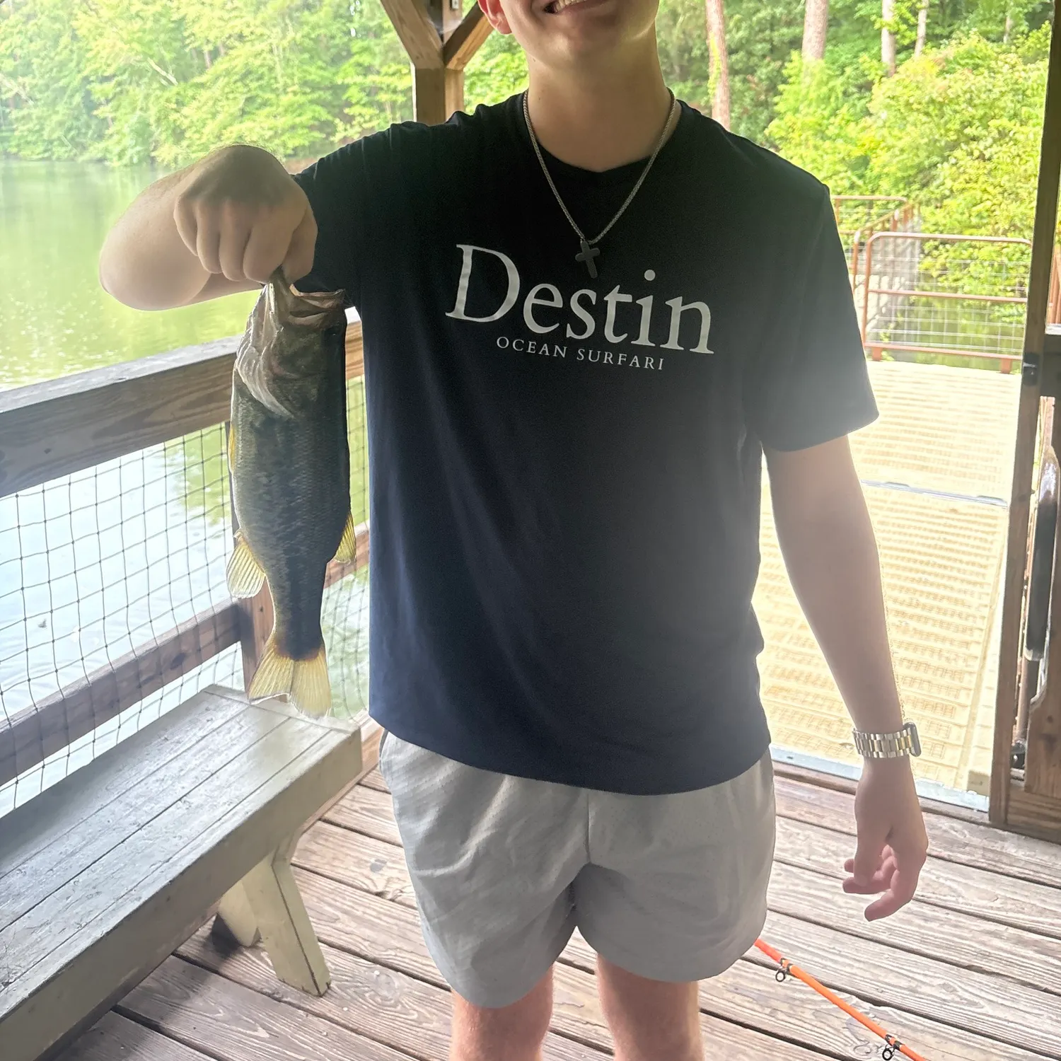 Spotted bass caught on Fishbrain