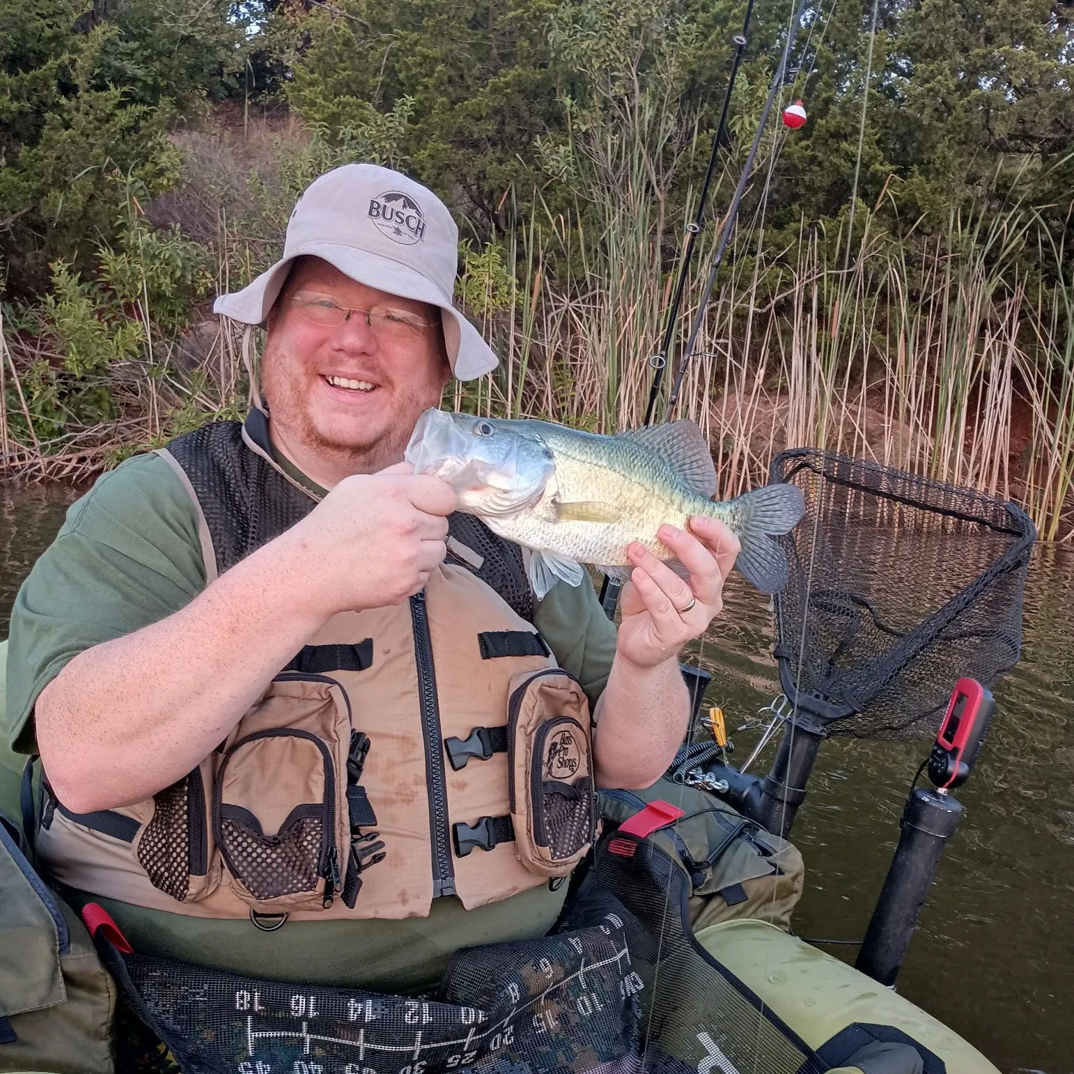 White crappie caught on Fishbrain