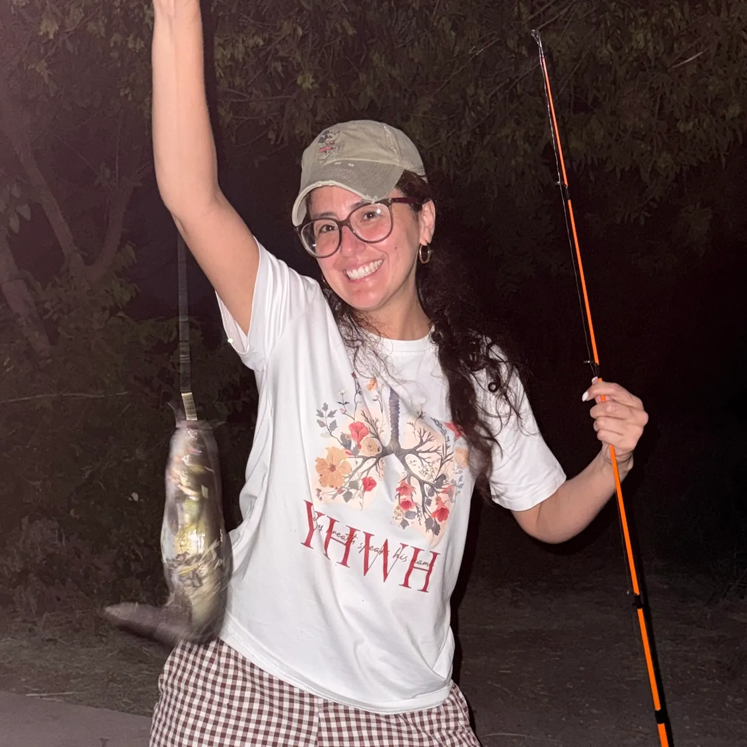 Channel catfish caught on Fishbrain
