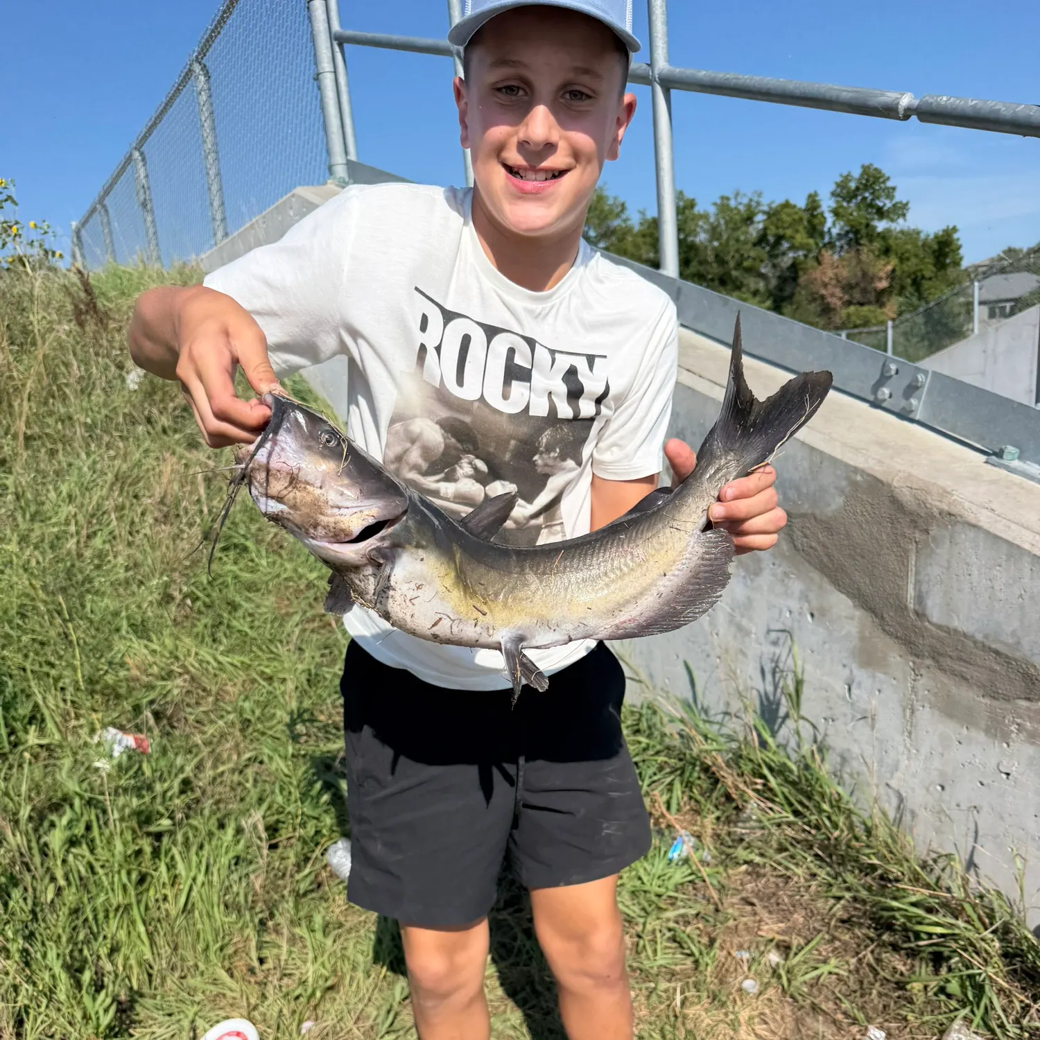 Channel catfish caught on Fishbrain