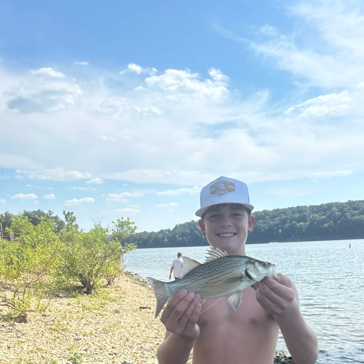 White bass caught on Fishbrain