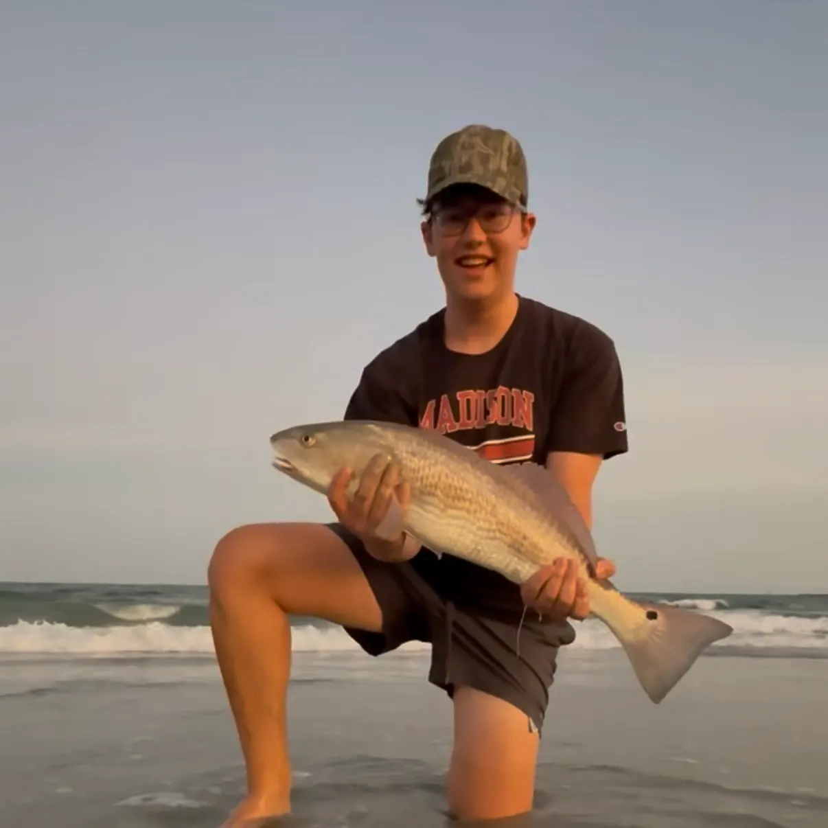 Red drum caught on Fishbrain