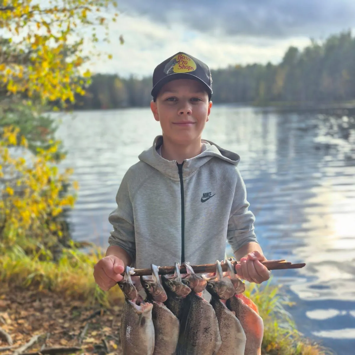 Rainbow trout caught on Fishbrain