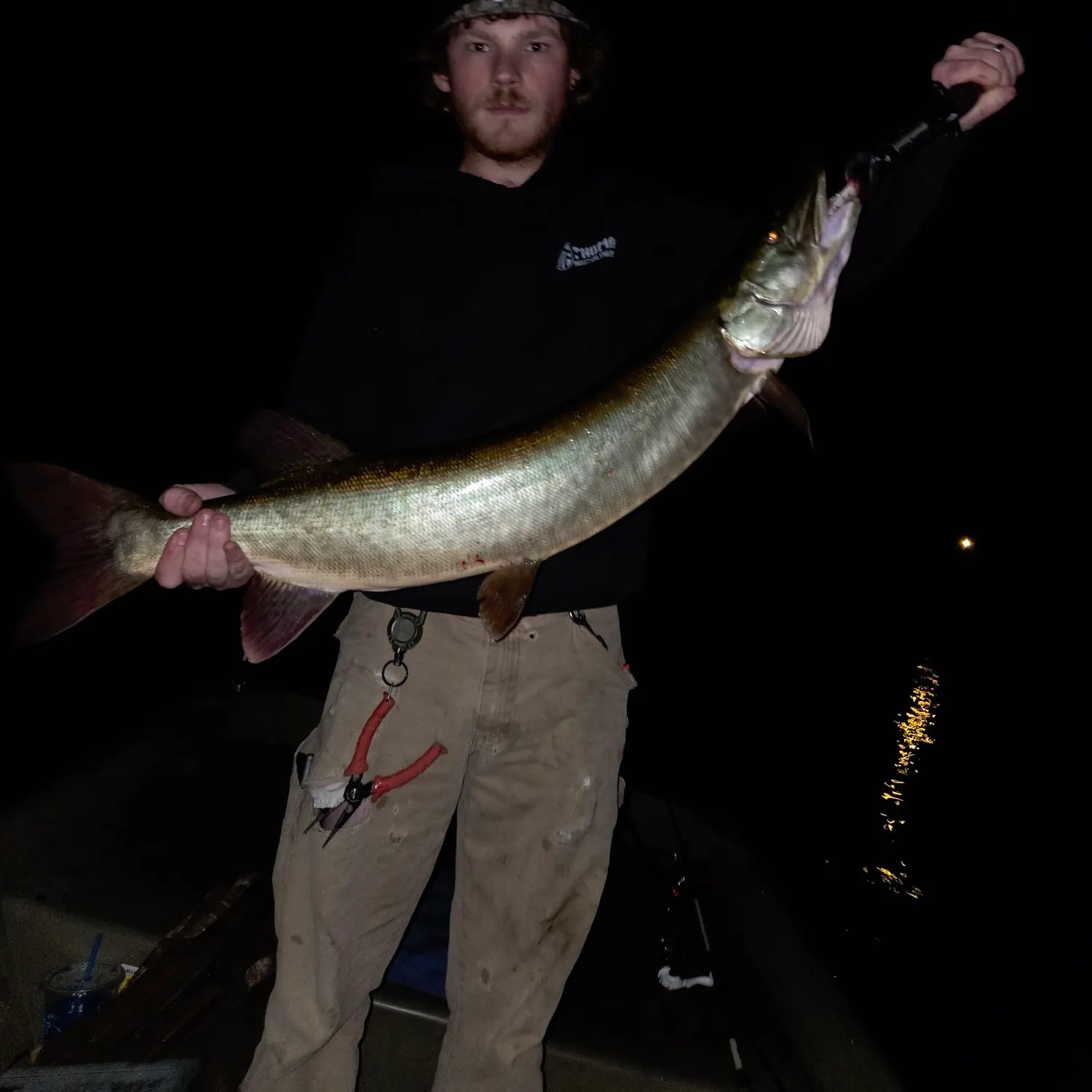 Muskie caught on Fishbrain