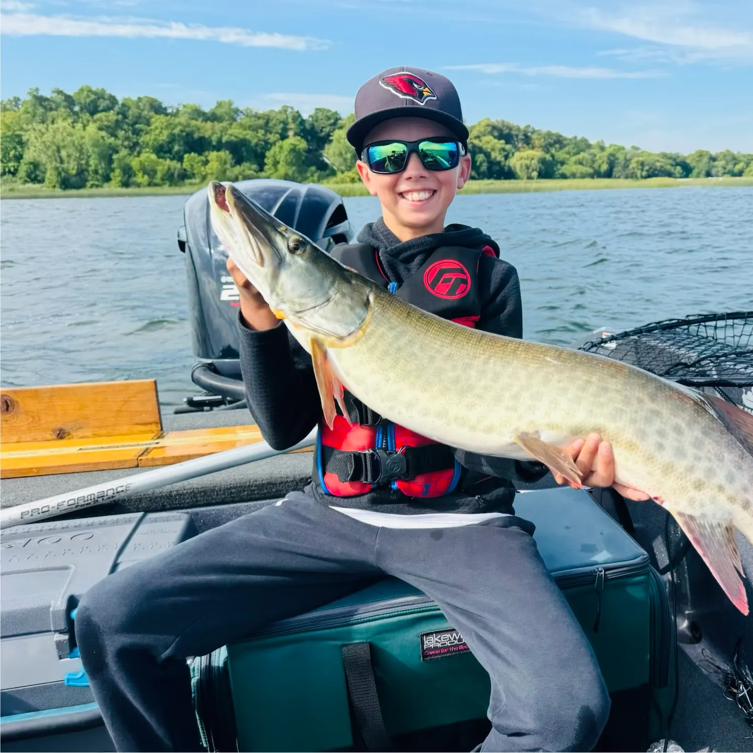 Muskie caught on Fishbrain