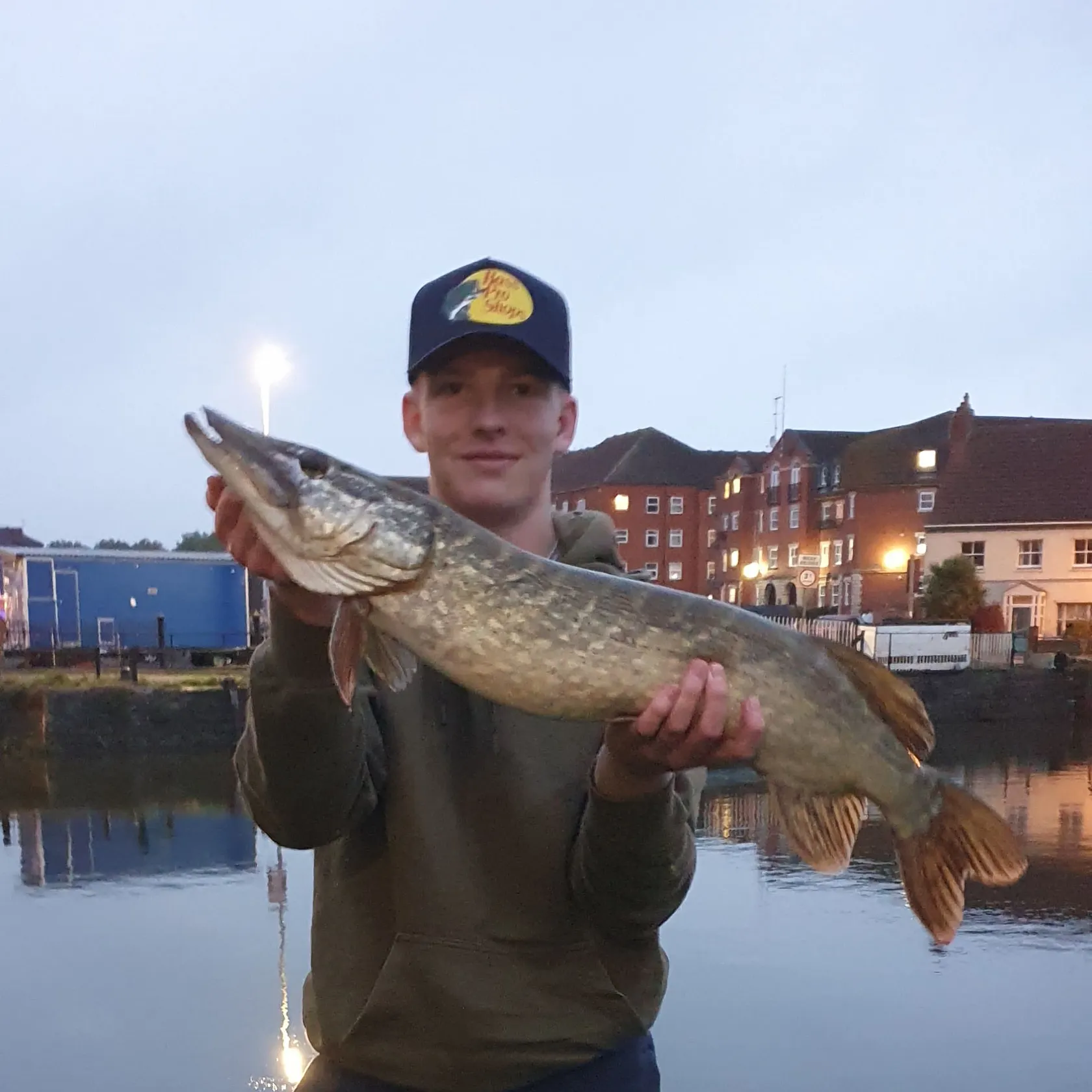 Northern pike caught on Fishbrain
