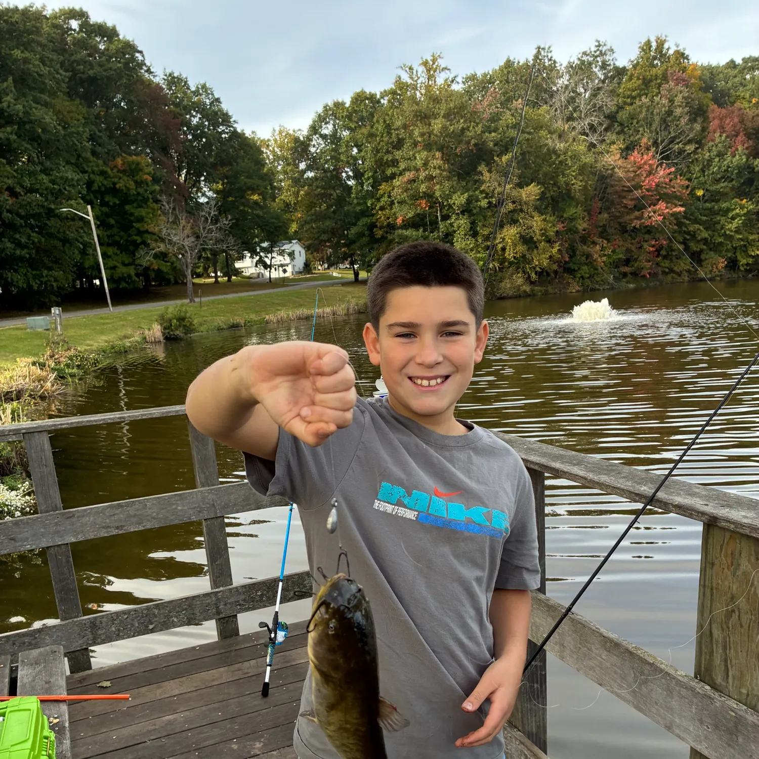 Channel catfish caught on Fishbrain