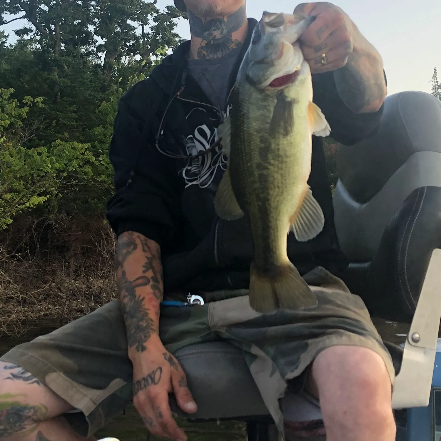 recently logged catches