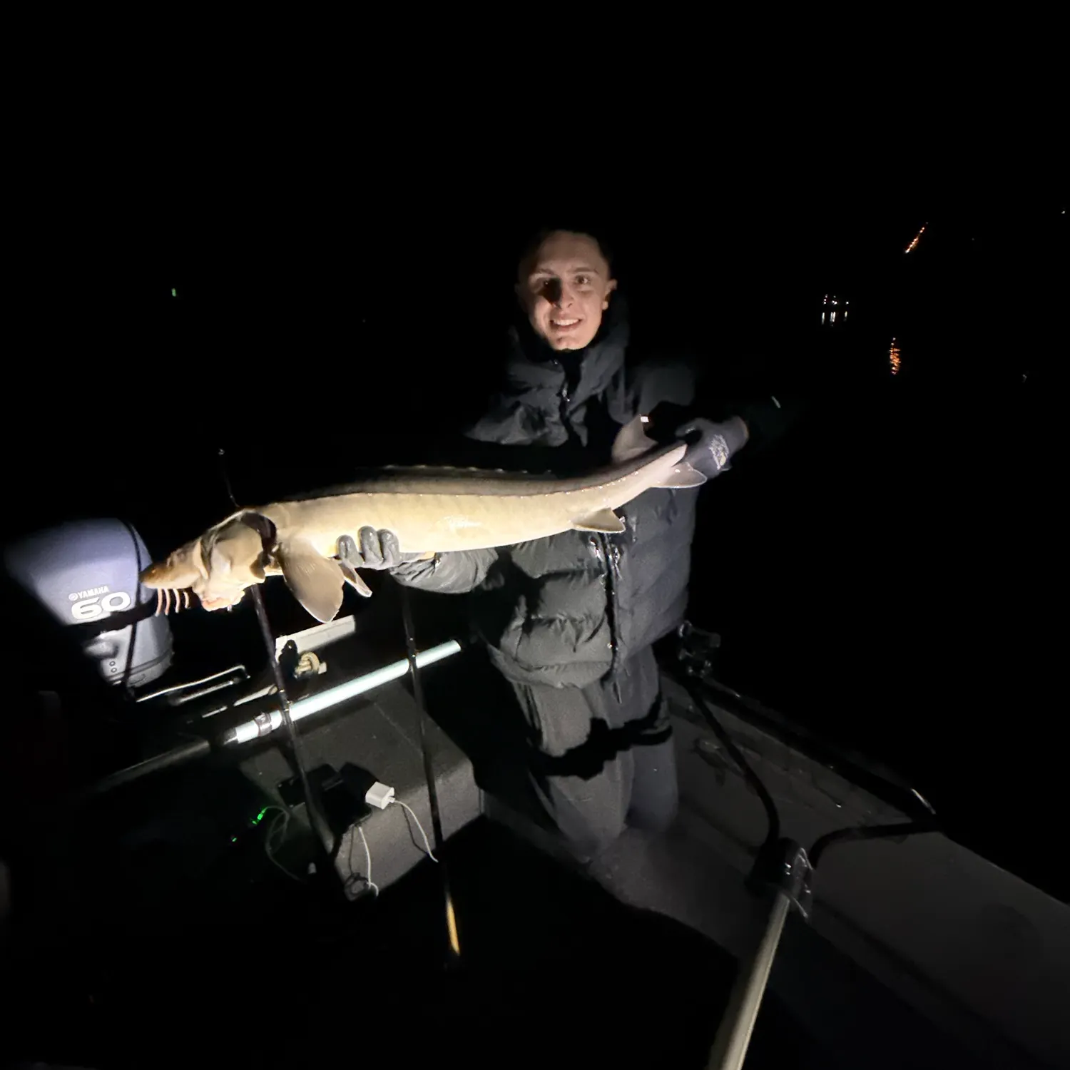 Lake sturgeon caught on Fishbrain