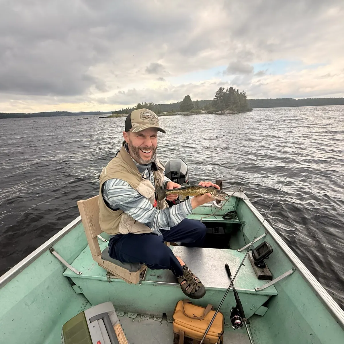Walleye caught on Fishbrain