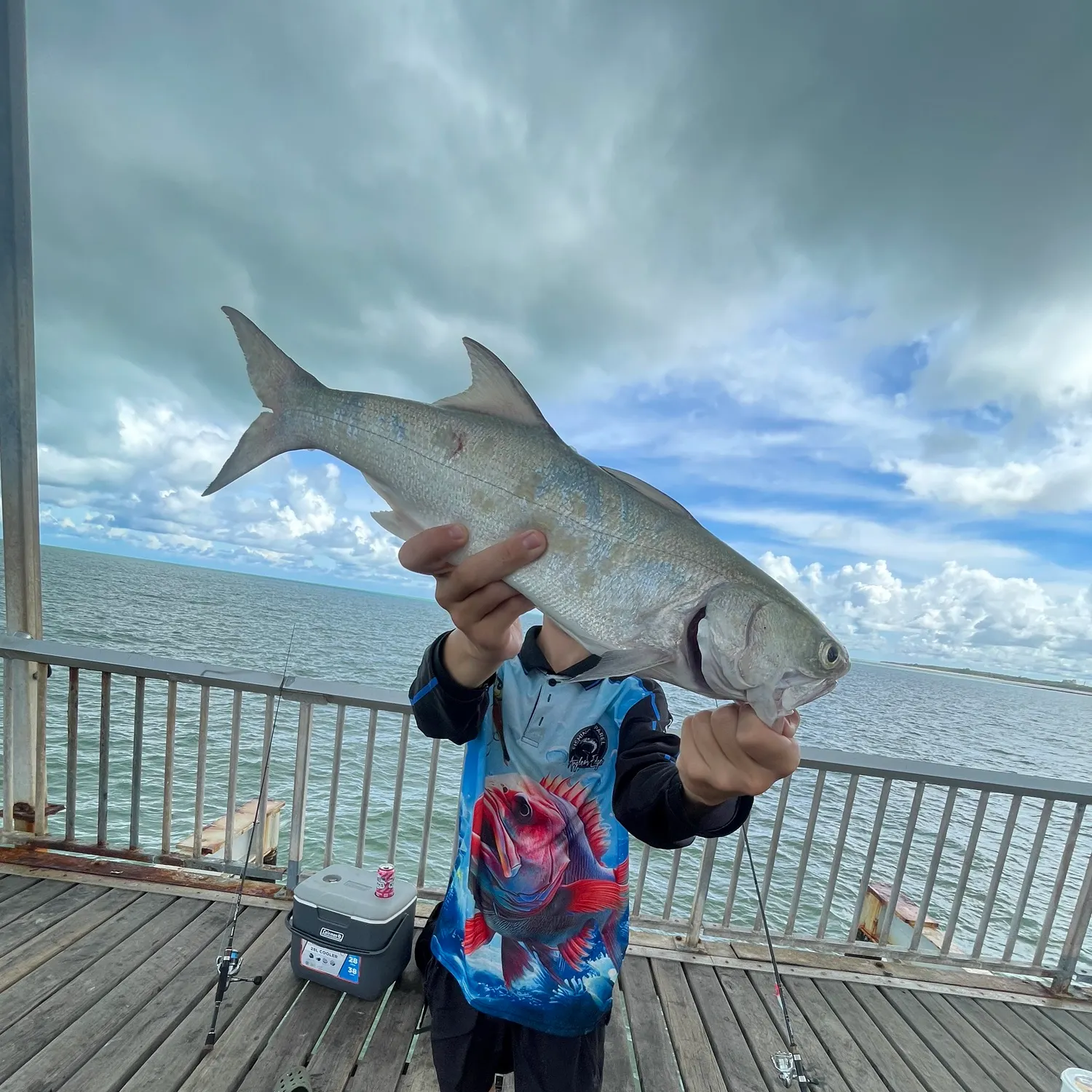 The most recent King threadfin catches on Fishbrain