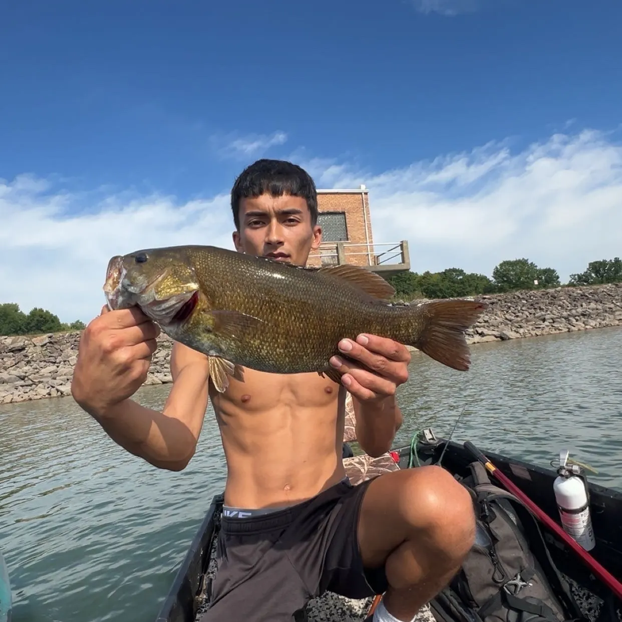 Smallmouth bass caught on Fishbrain