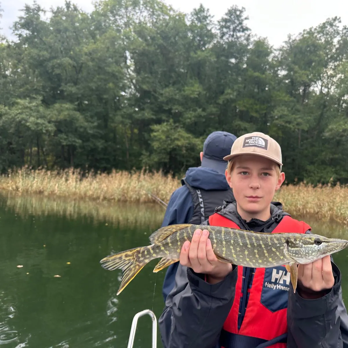 Northern pike caught on Fishbrain