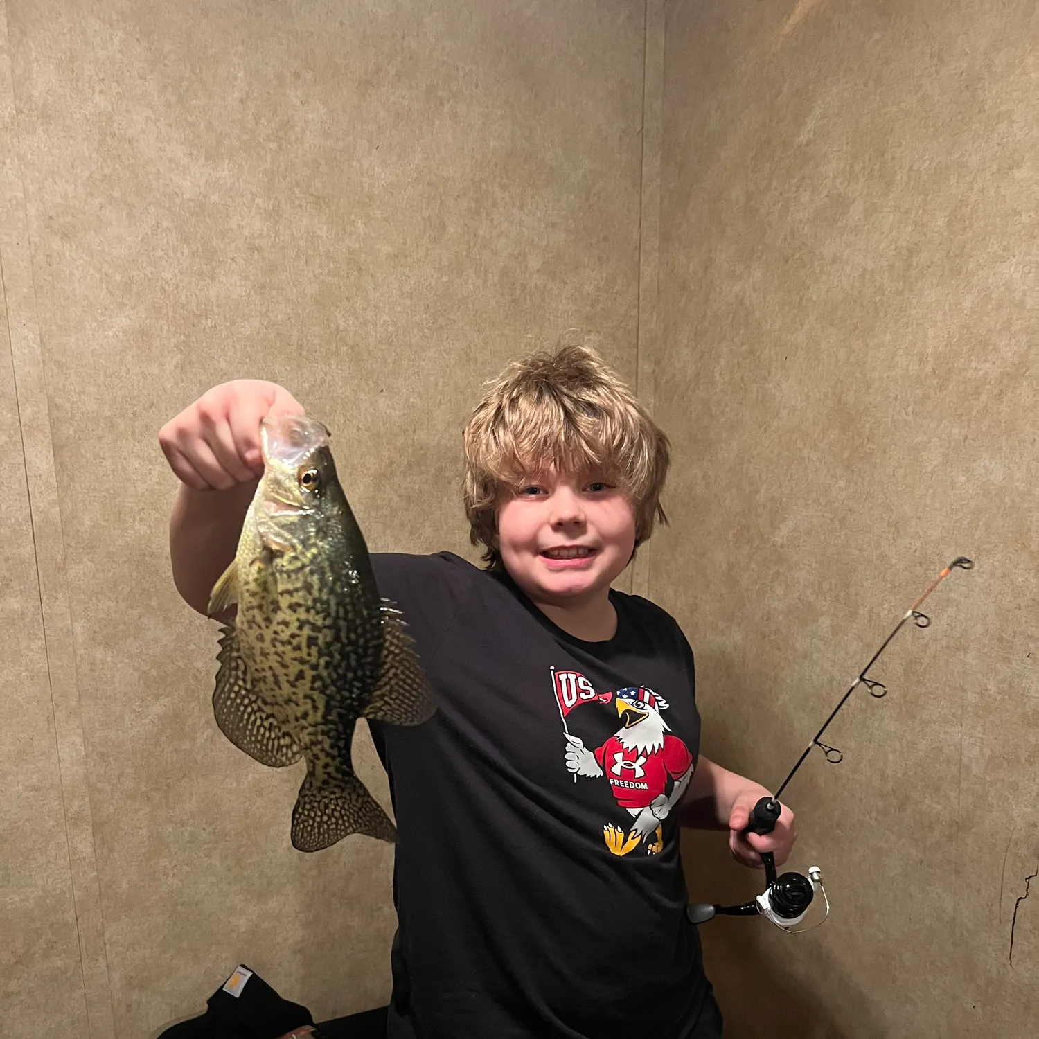 The most recent Black crappie catches on Fishbrain
