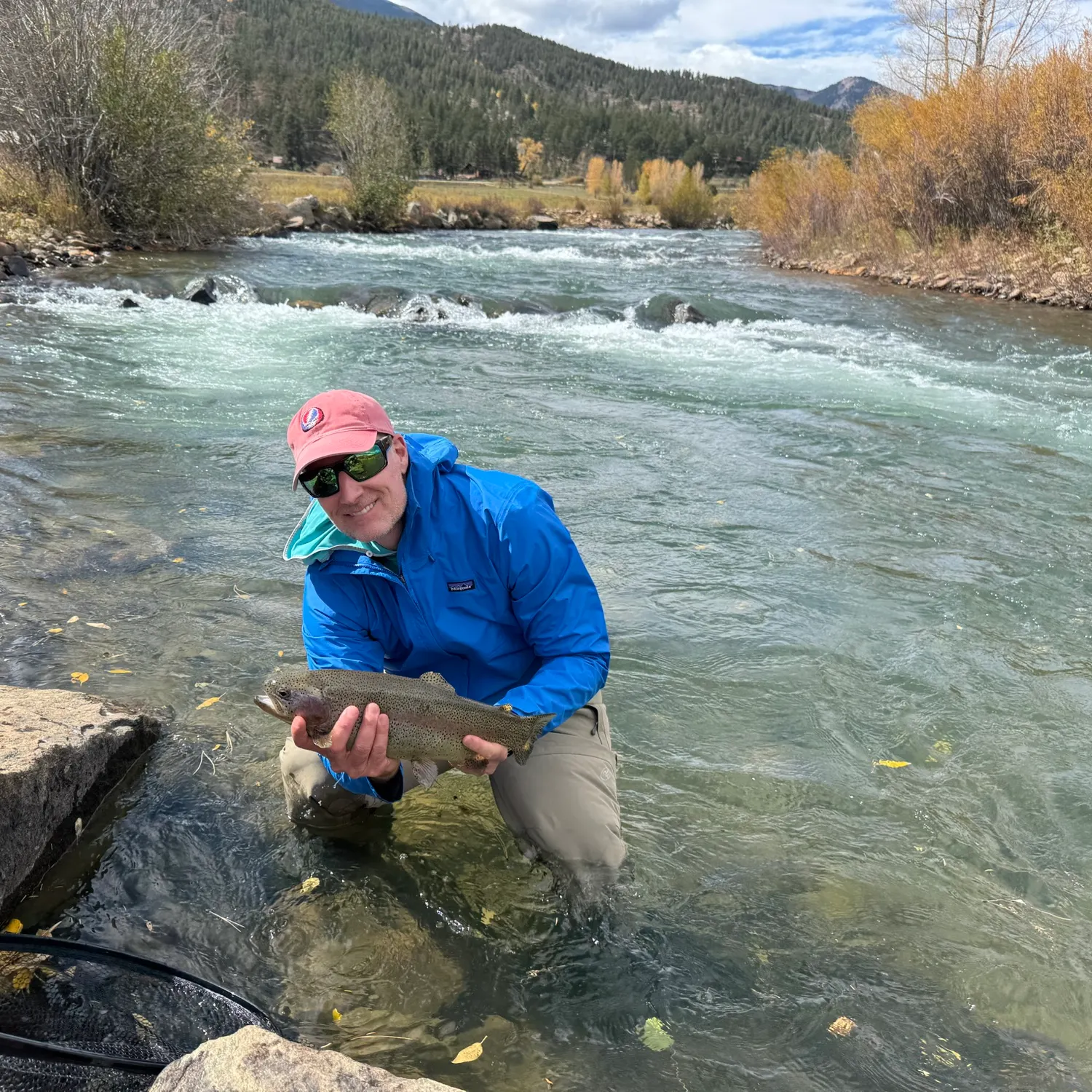 Rainbow trout caught on Fishbrain