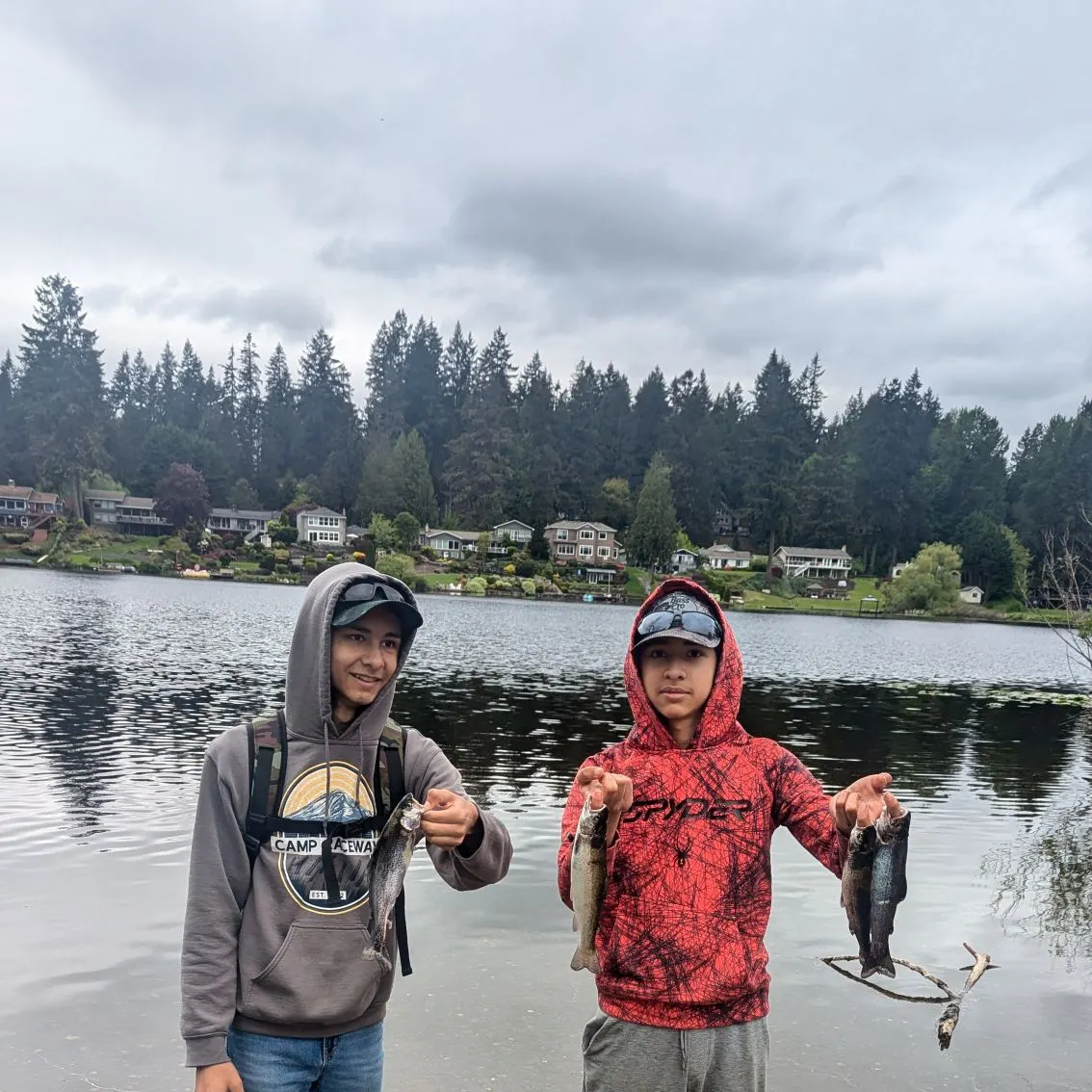 recently logged catches