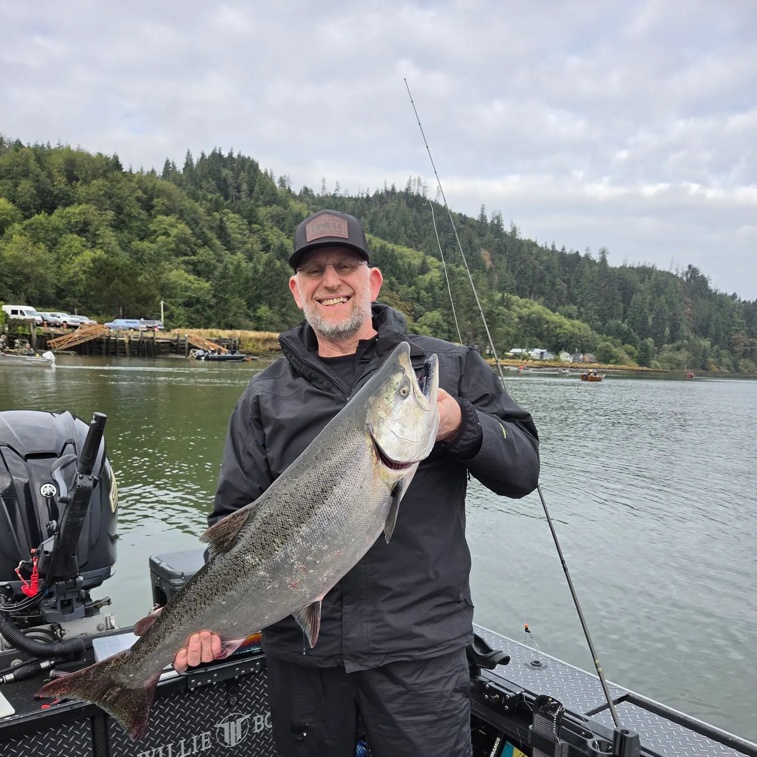 Chinook salmon caught on Fishbrain